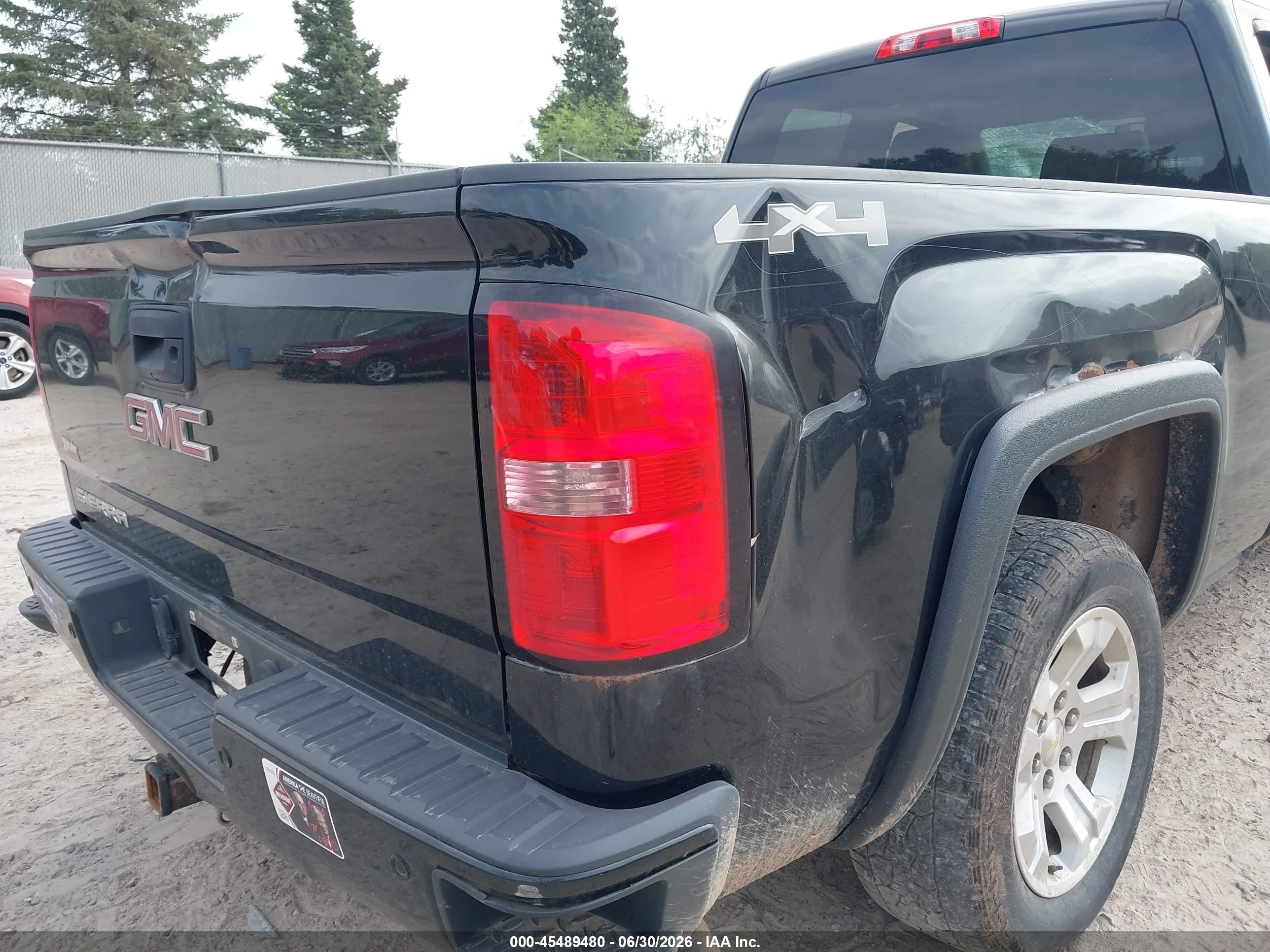2014 Gmc Sierra 1500 Slt Black vin: 1GTV2VEJ7EZ201637