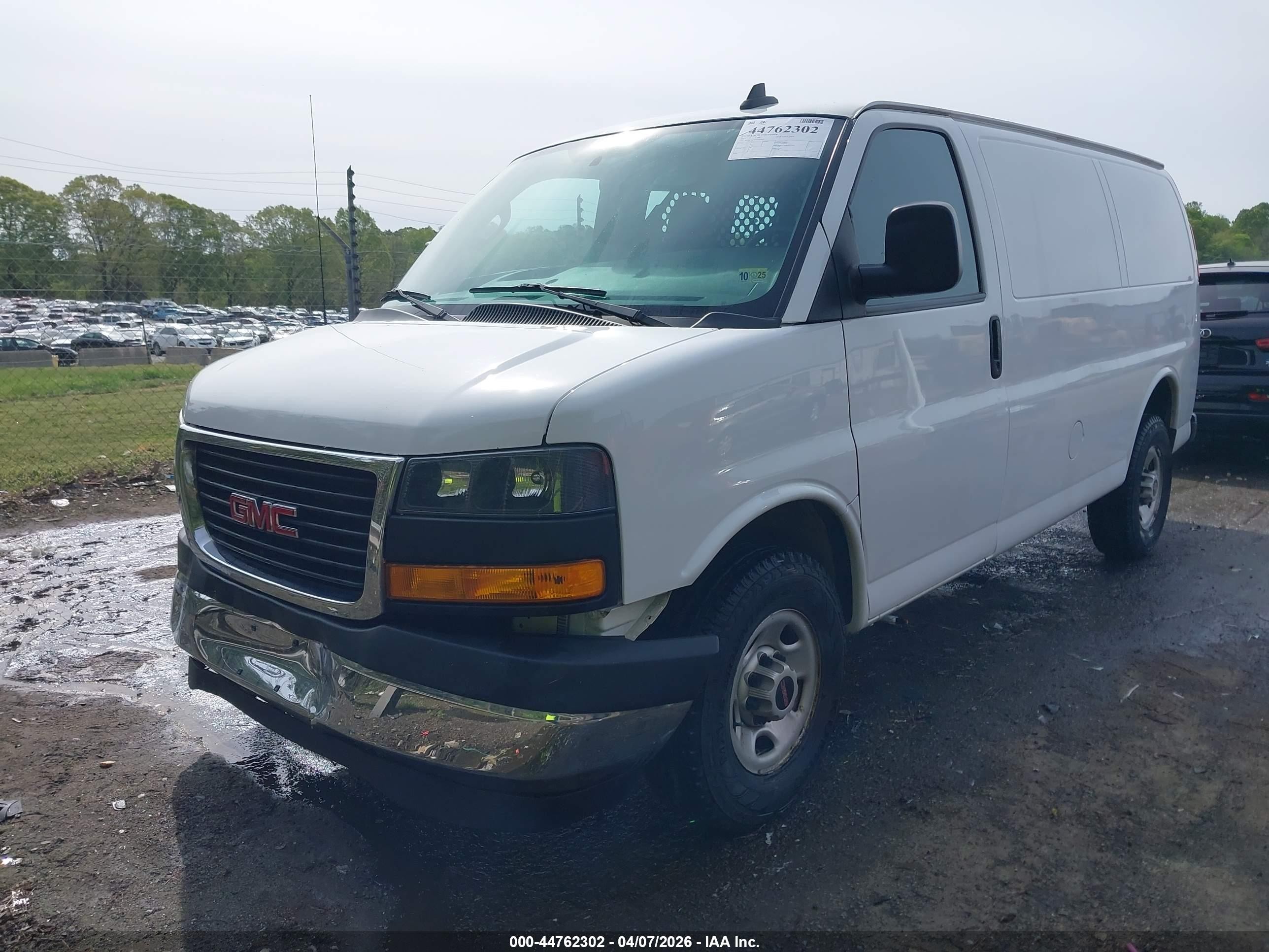 2021 Gmc Savana 2500 Work Van White vin: 1GTW7AF76M1287649