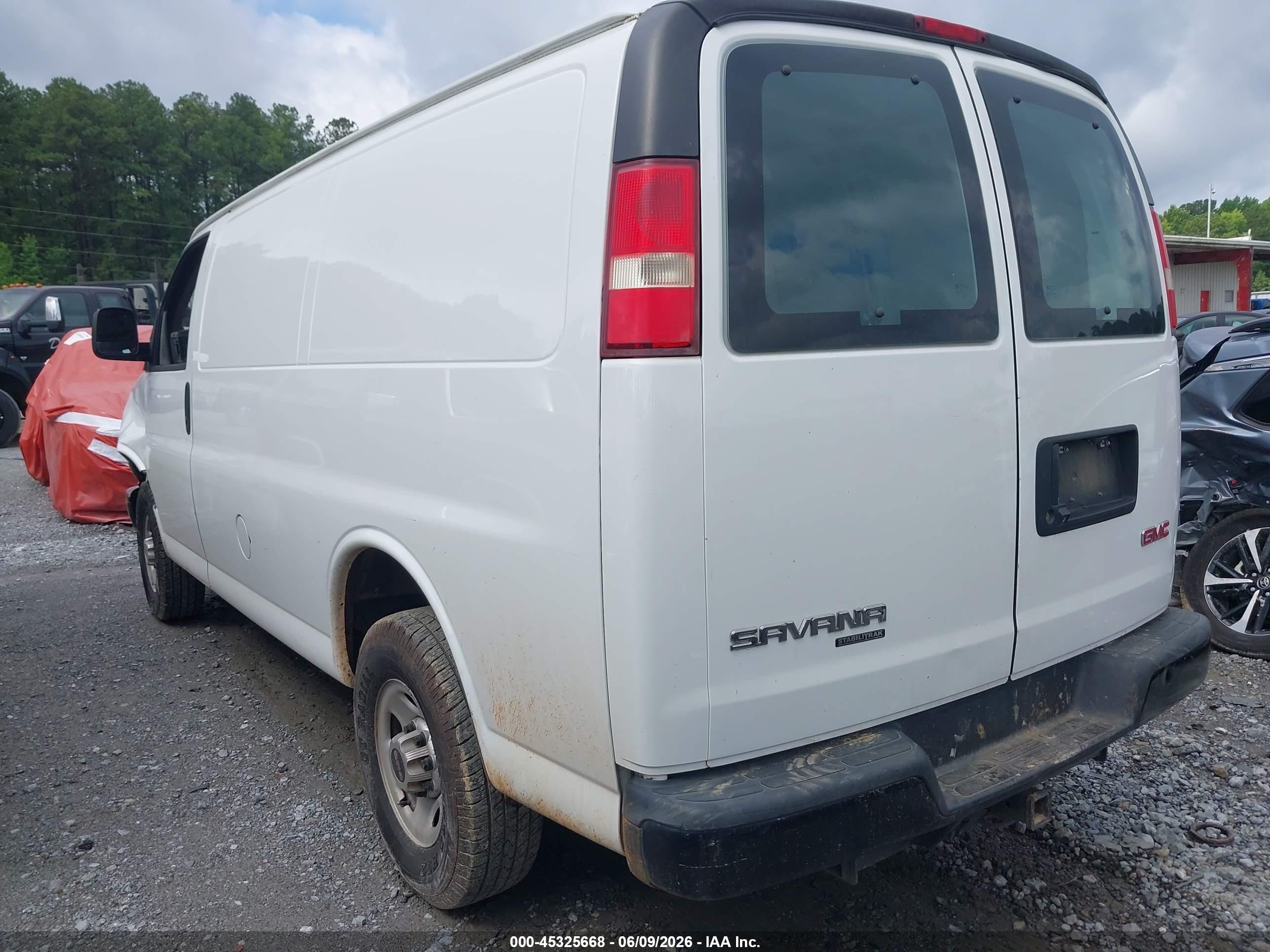 2016 Gmc Savana 2500 Work Van White vin: 1GTW7AFF3G1180943
