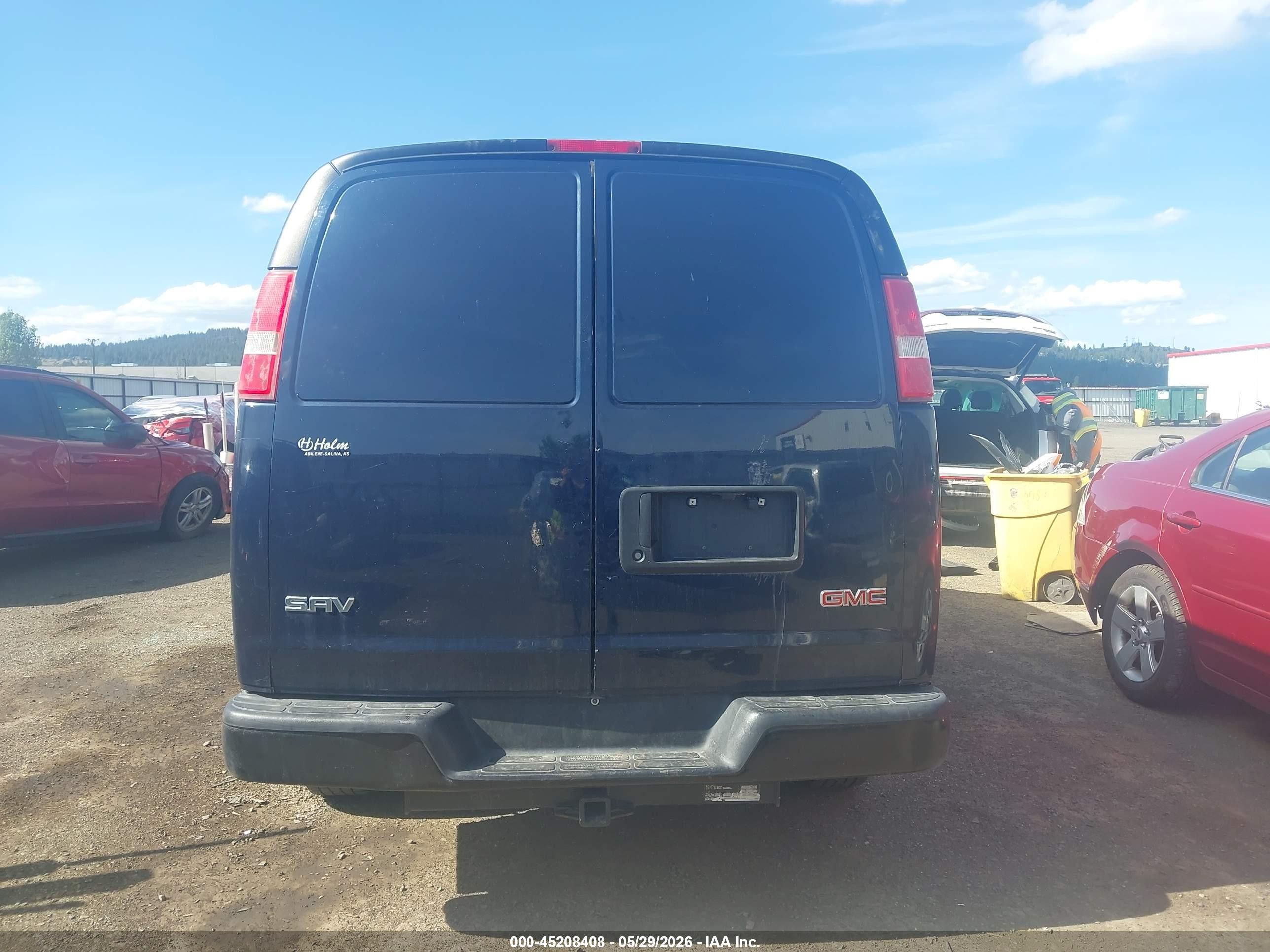 2016 Gmc Savana 2500 Work Van Dark Blue vin: 1GTW7AFF6G1180662