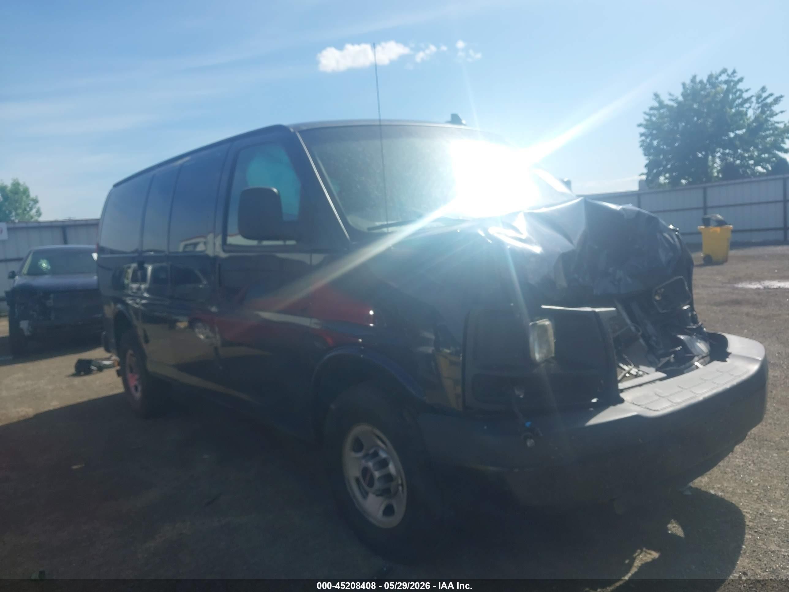 2016 Gmc Savana 2500 Work Van Dark Blue vin: 1GTW7AFF6G1180662