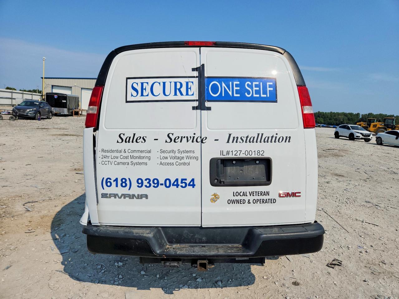 2020 Gmc Savana G2500 White vin: 1GTW7AFG6L1192572