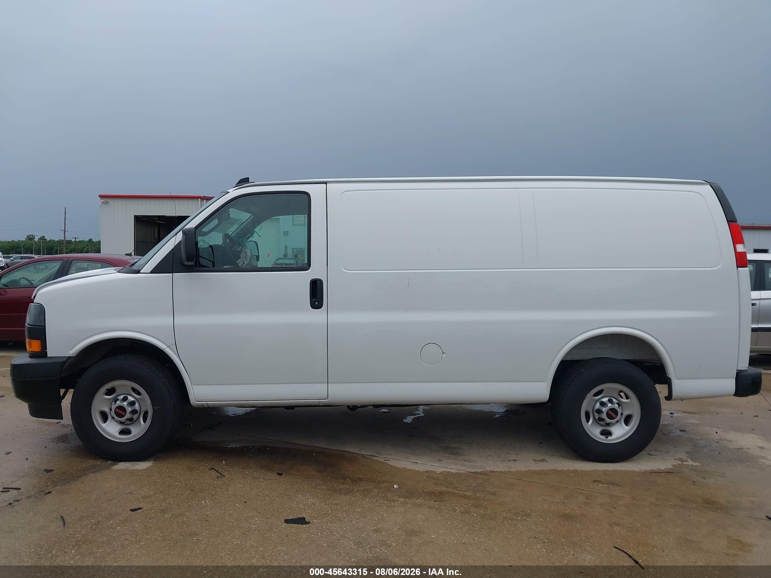 2025 Gmc Savana Cargo Rwd 2500 Regular Wheelbase Work Van White vin: 1GTW7AFP3S1213523
