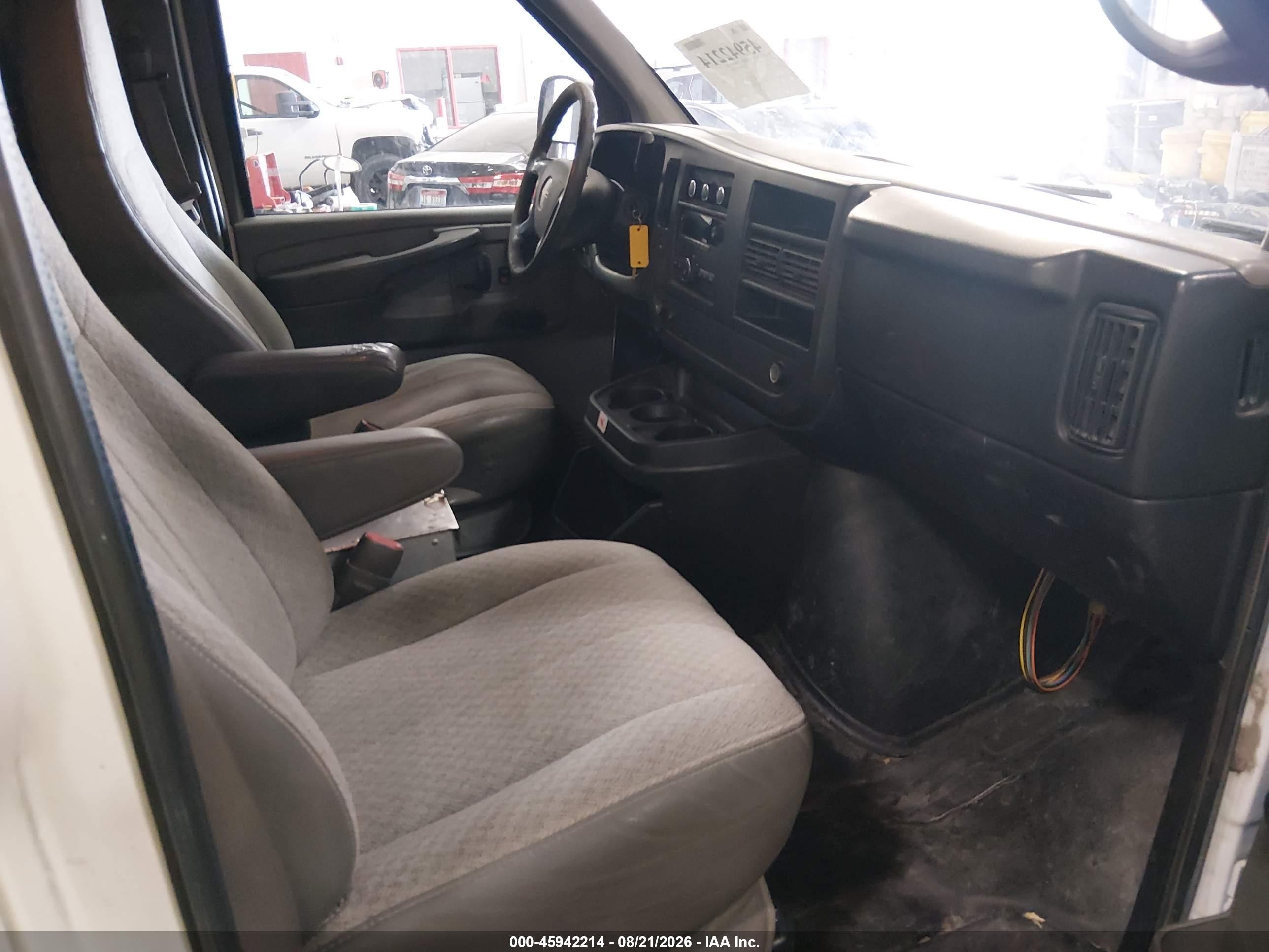 2012 Gmc Savana 2500 Work Van White vin: 1GTW7FBA4C1178295
