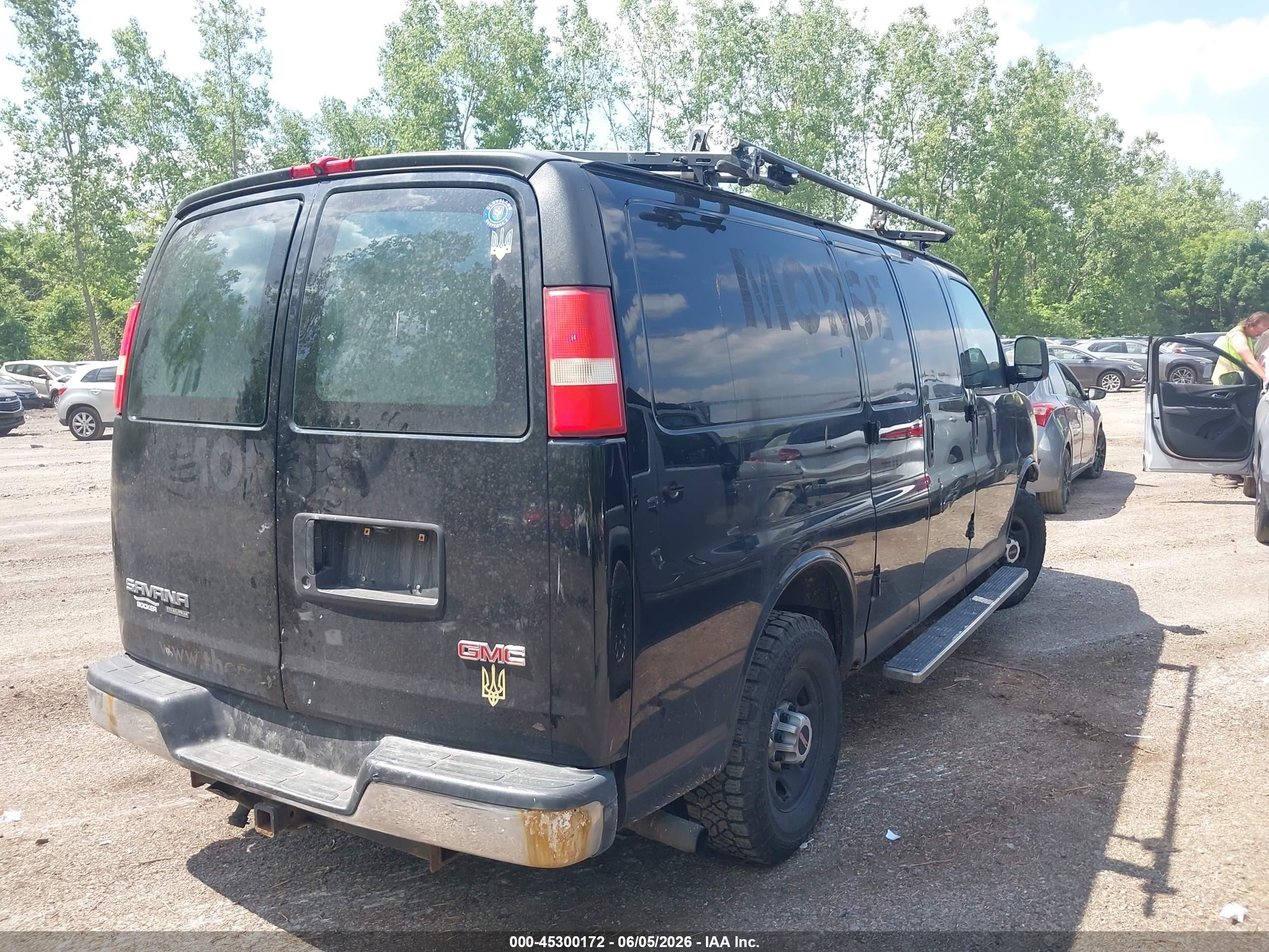 2014 Gmc Savana 2500 Work Van Черный vin: 1GTW7FCA1E1117519