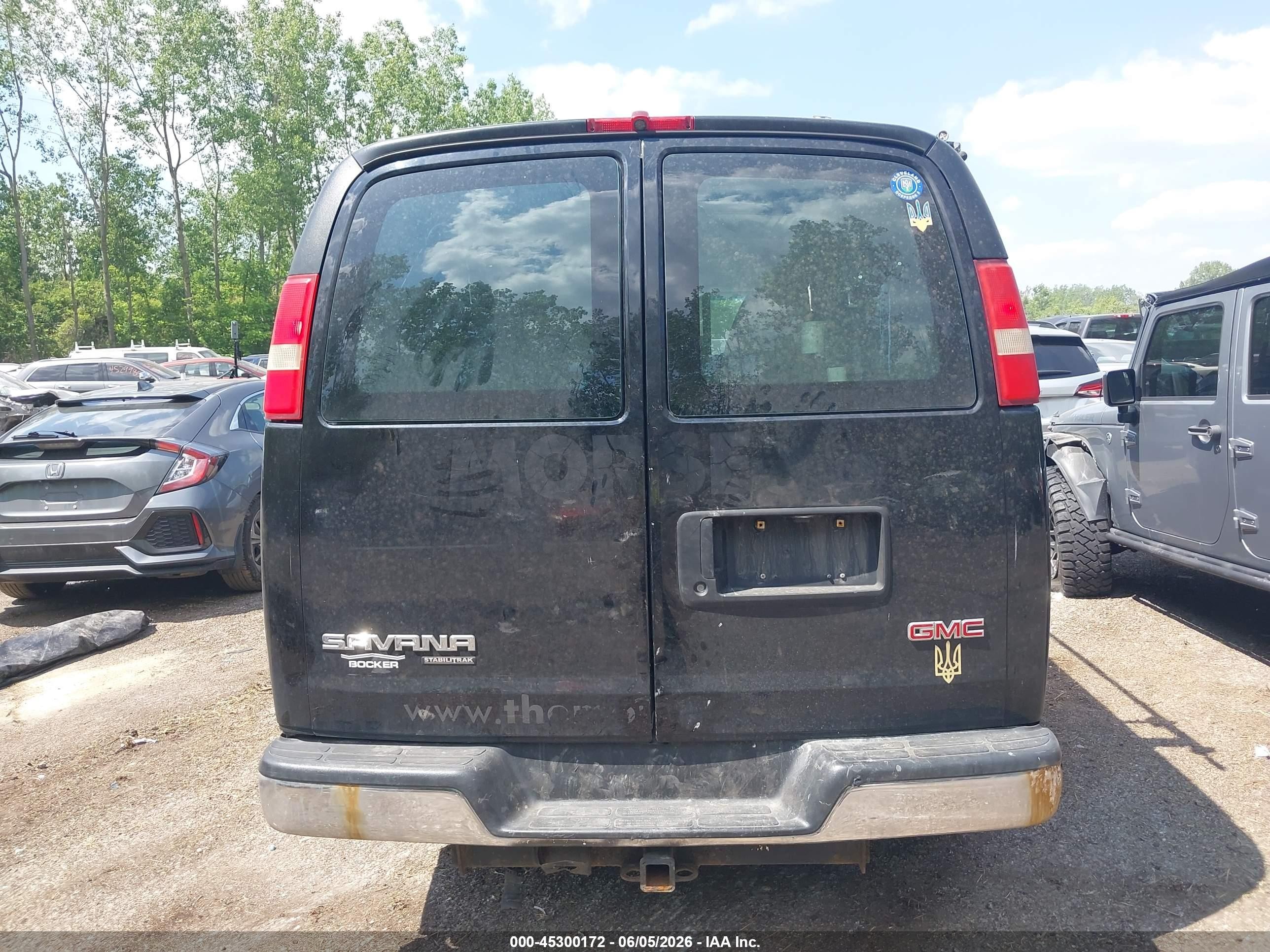 2014 Gmc Savana 2500 Work Van Черный vin: 1GTW7FCA1E1117519