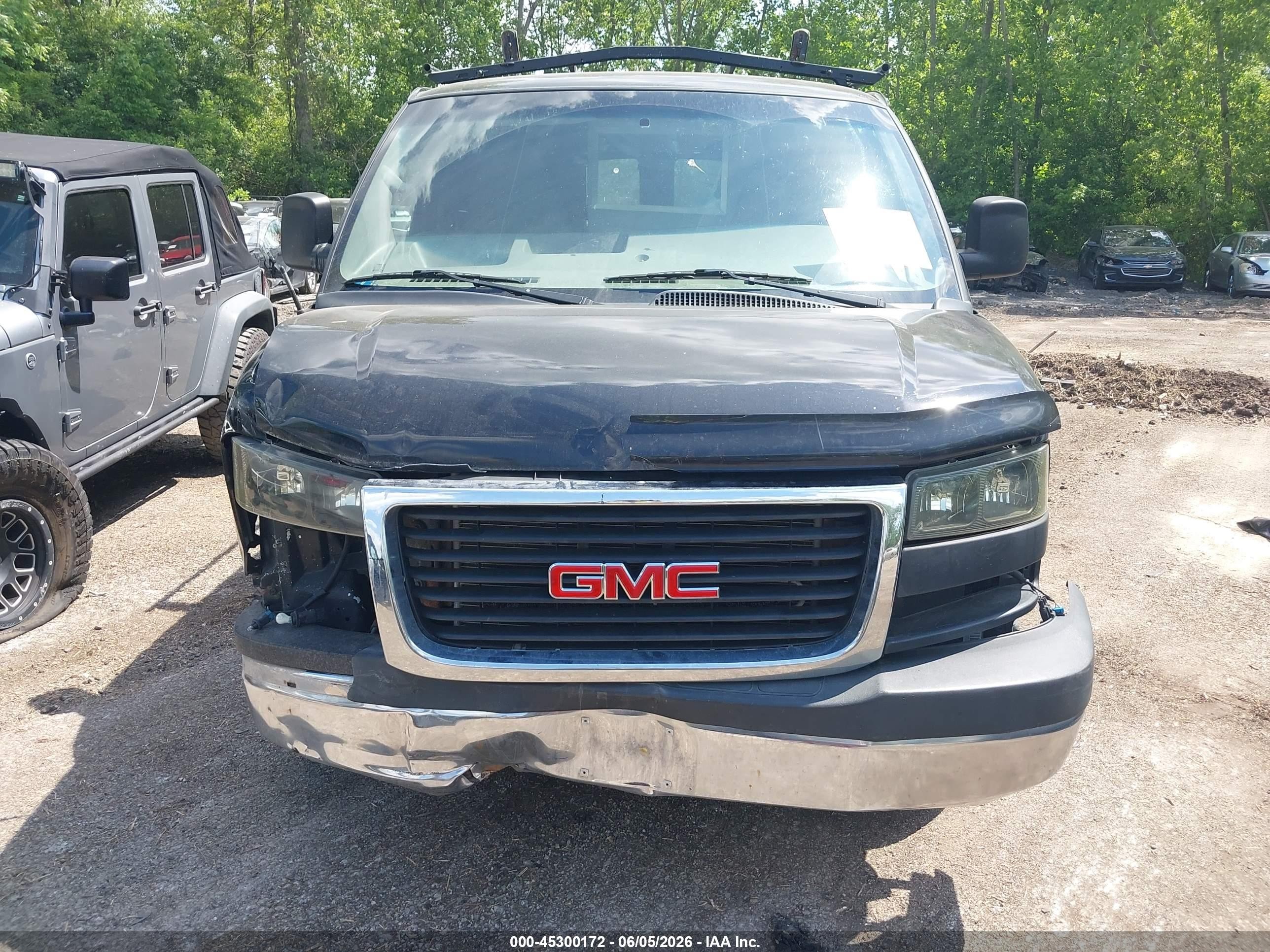 2014 Gmc Savana 2500 Work Van Черный vin: 1GTW7FCA1E1117519
