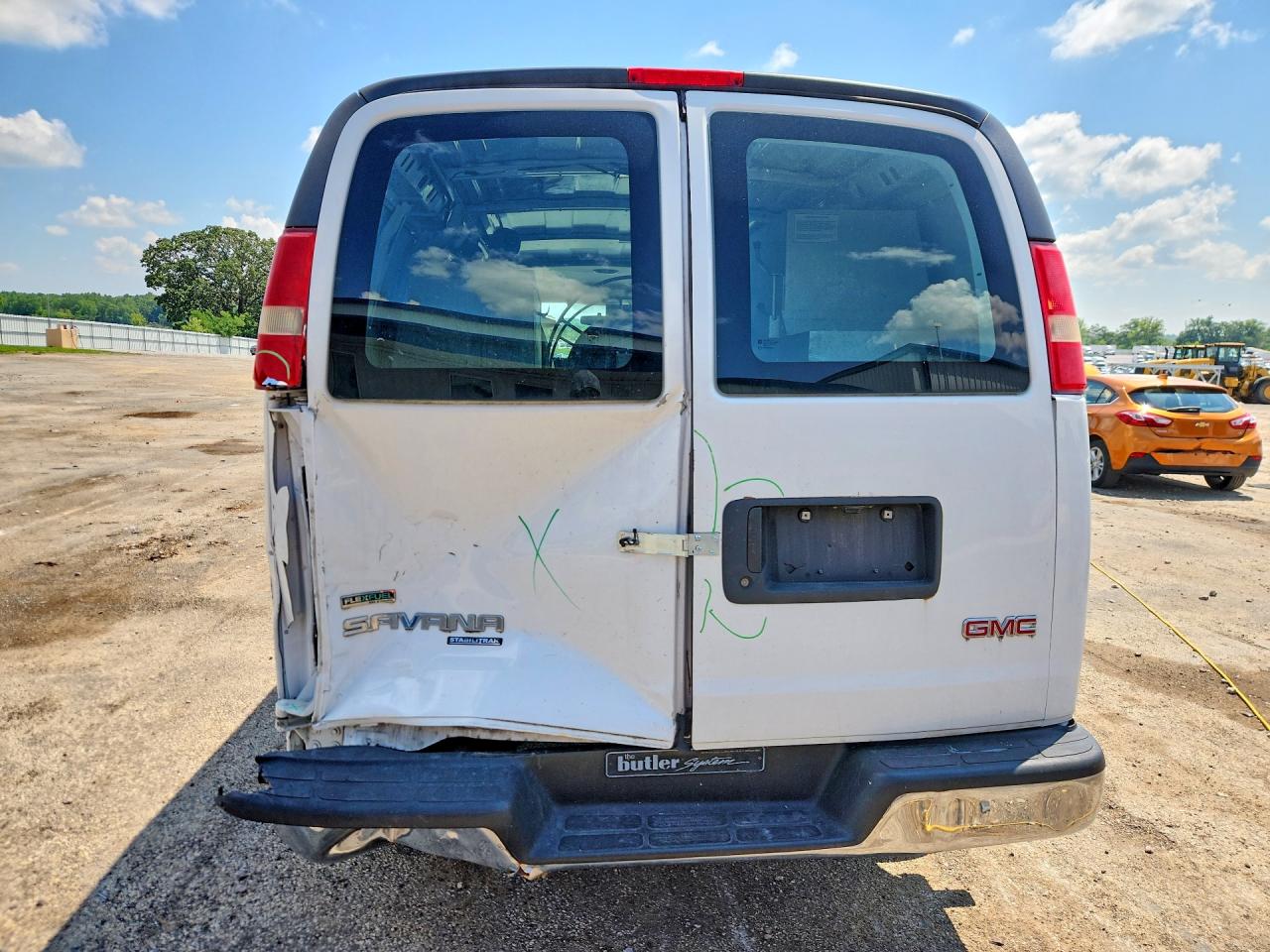2011 Gmc Savana G2500 Белый vin: 1GTW7FCA2B1135281