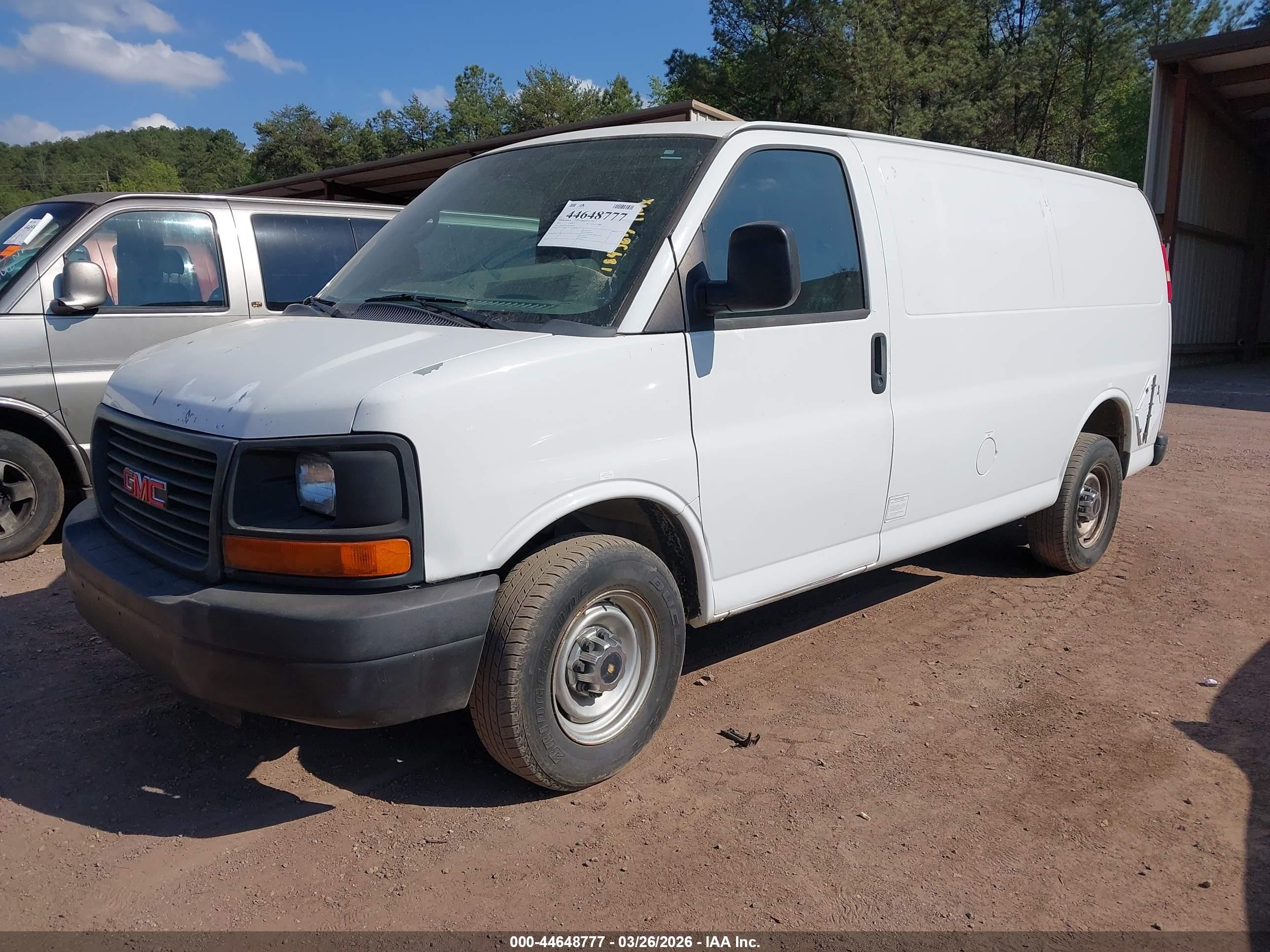 2012 Gmc Savana 2500 Work Van White vin: 1GTW7FCA2C1184367