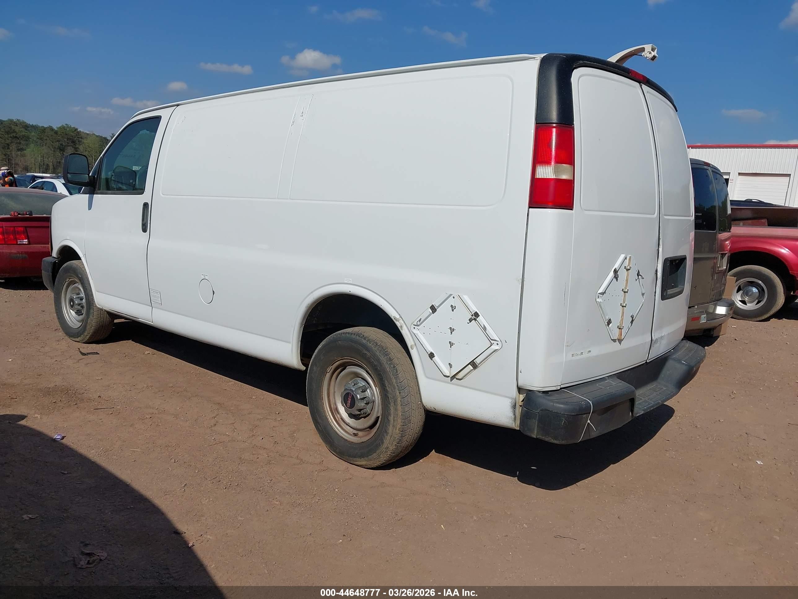 2012 Gmc Savana 2500 Work Van White vin: 1GTW7FCA2C1184367