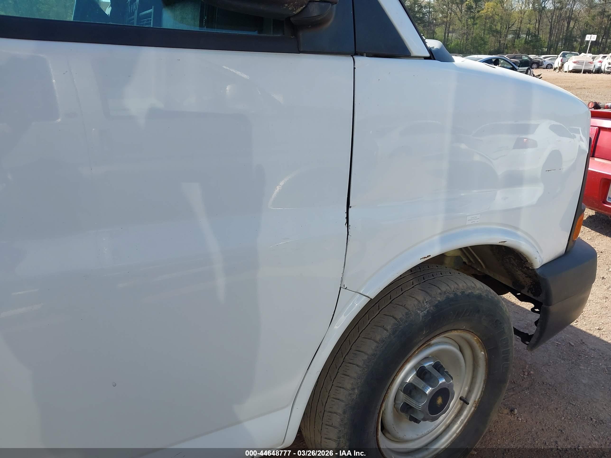2012 Gmc Savana 2500 Work Van White vin: 1GTW7FCA2C1184367