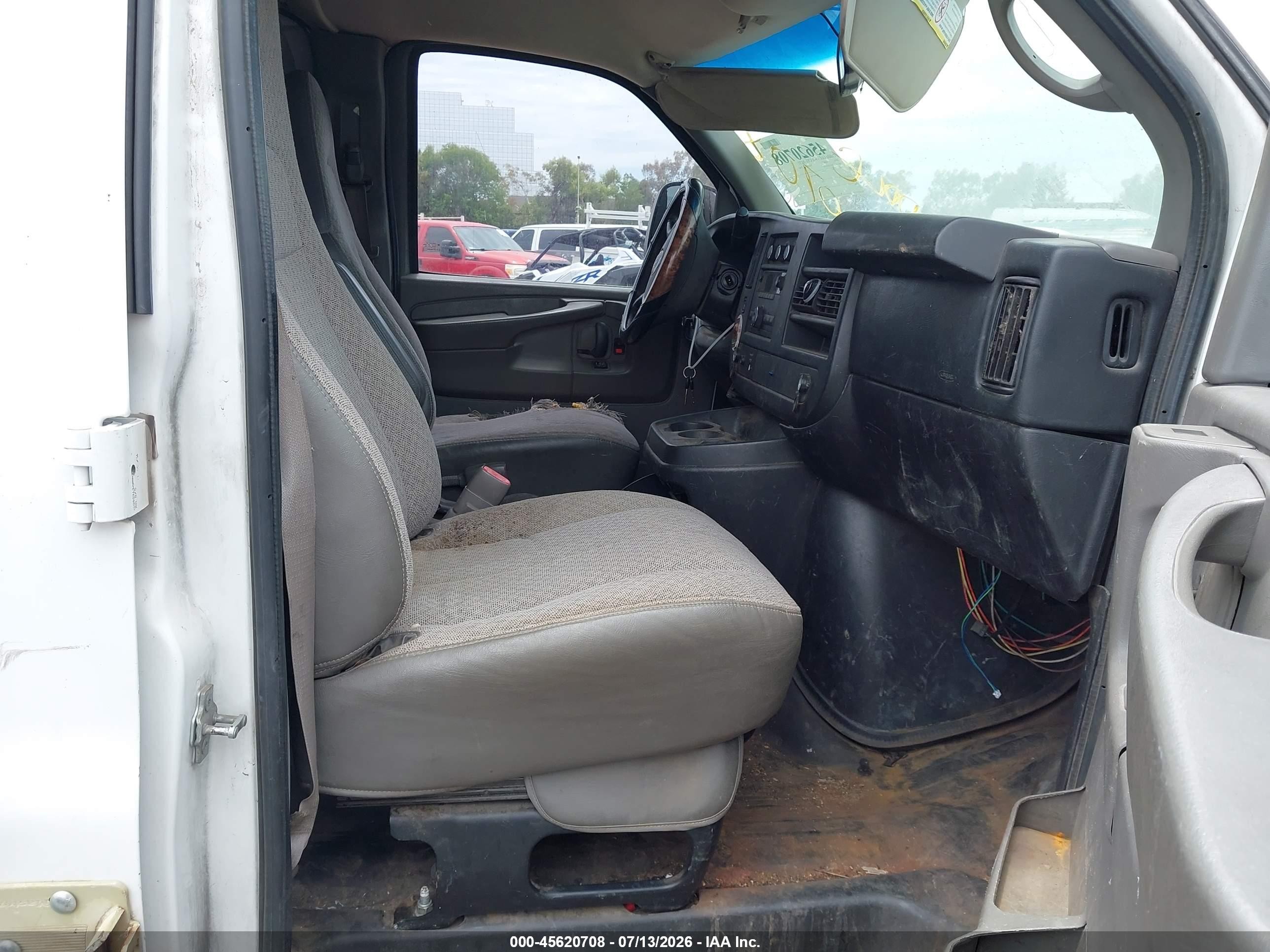 2014 Gmc Savana 2500 Work Van White vin: 1GTW7FCA3E1915567