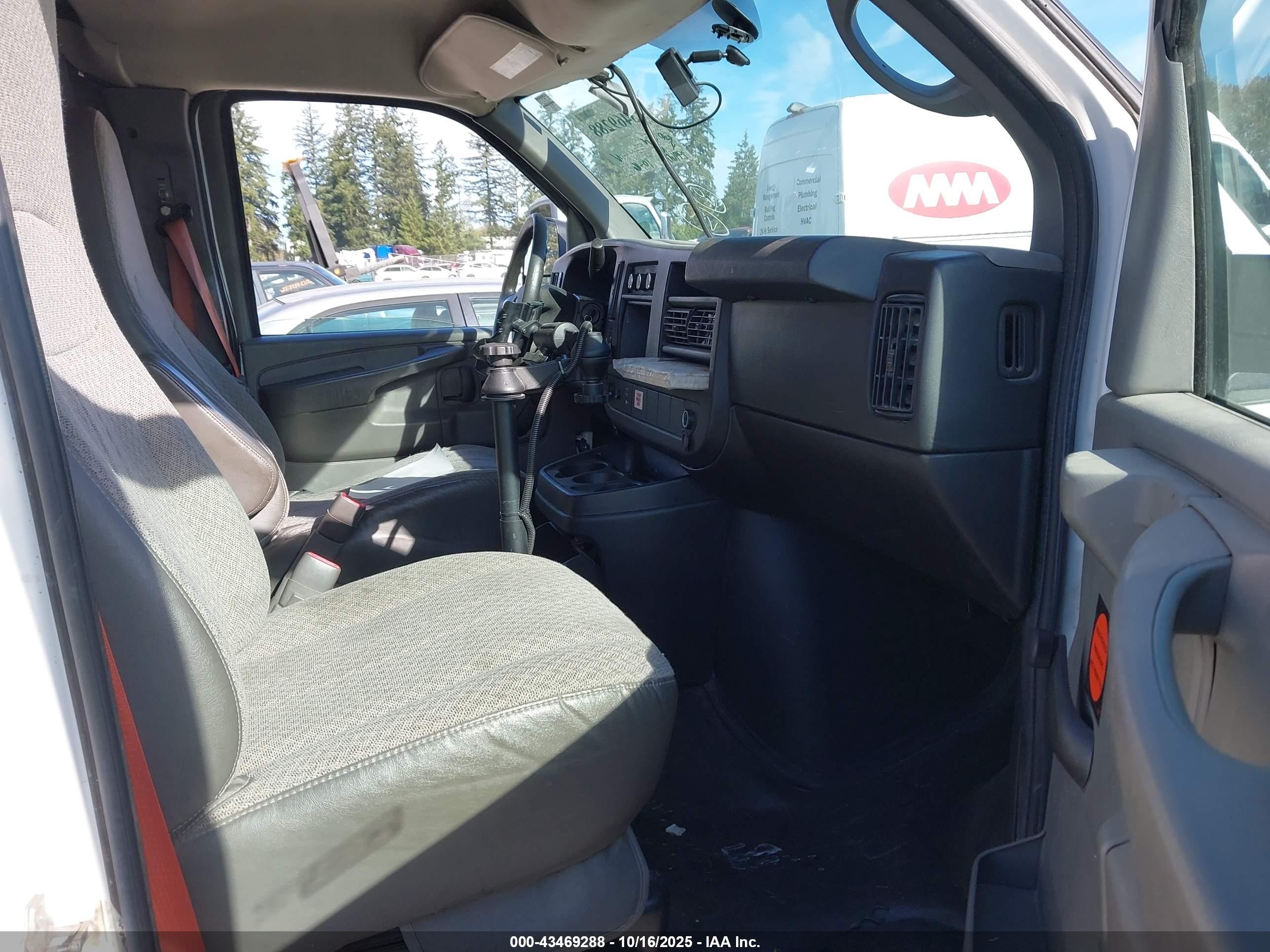 2012 Gmc Savana 2500 Work Van White vin: 1GTW7FCA4C1136448