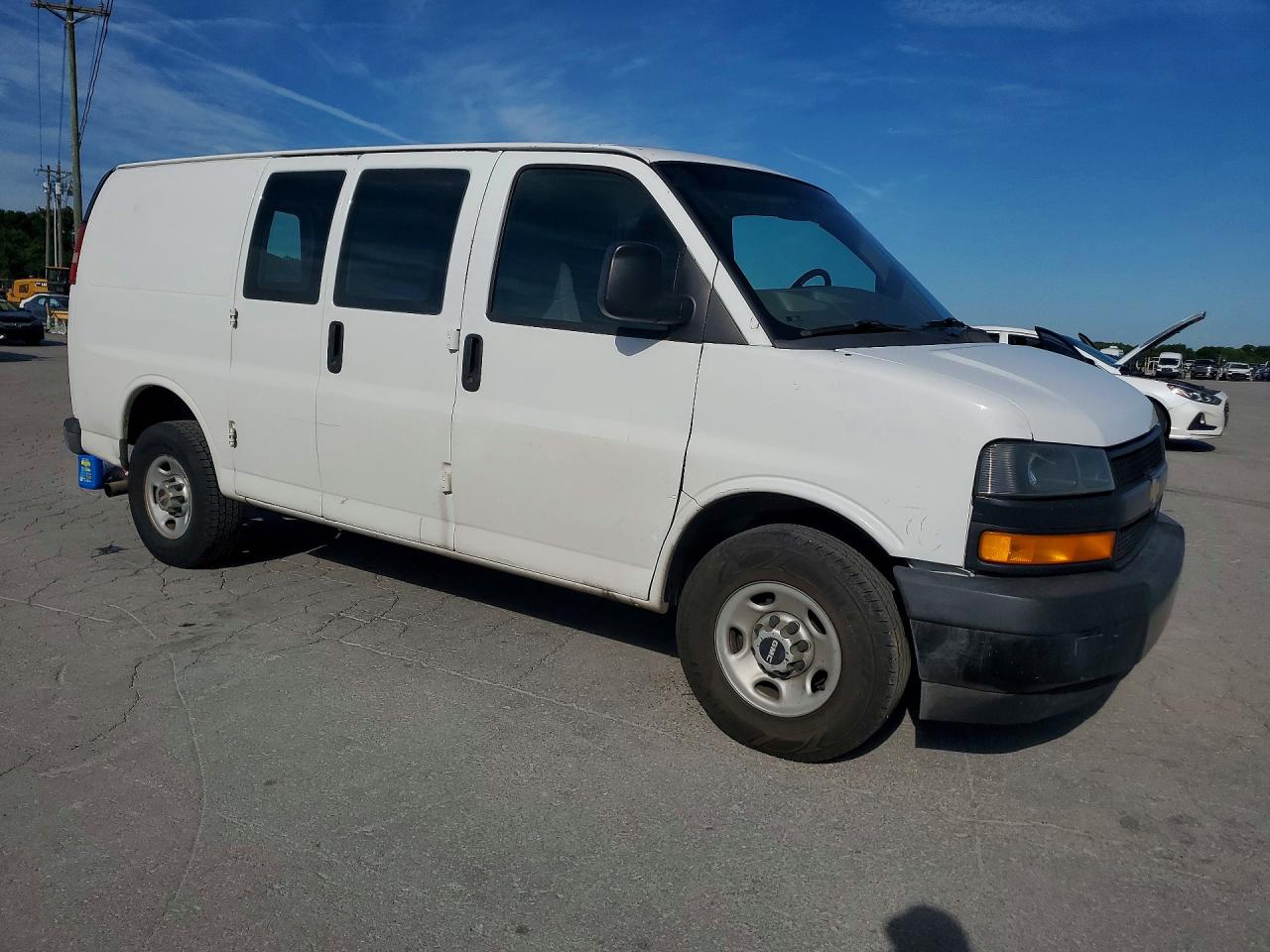 2014 Gmc Savana G2500 White vin: 1GTW7FCA4E1904030