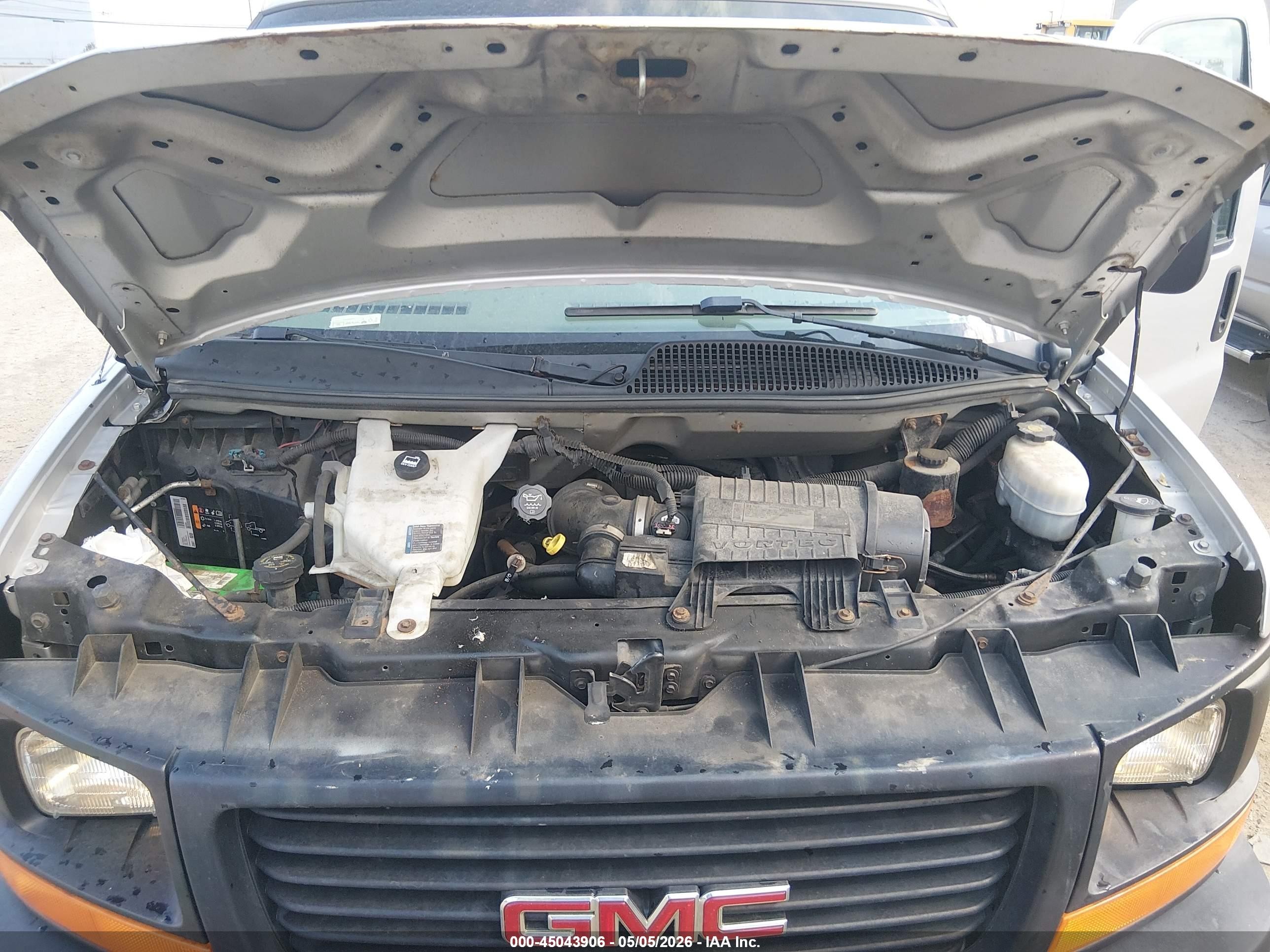 2011 Gmc Savana 2500 Work Van Silver vin: 1GTW7FCA5B1185172