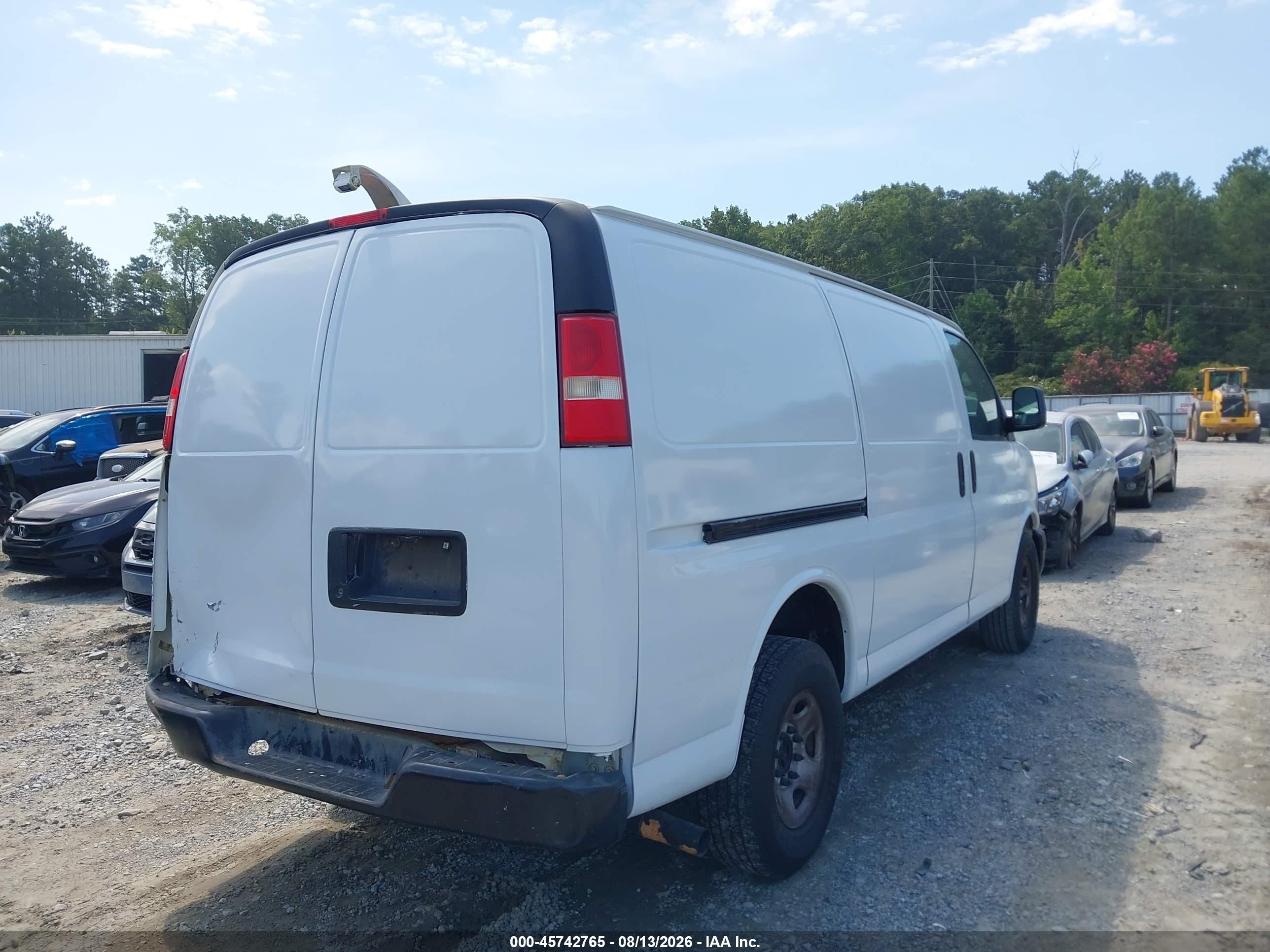 2012 Gmc Savana 2500 Work Van Белый vin: 1GTW7FCA5C1183696