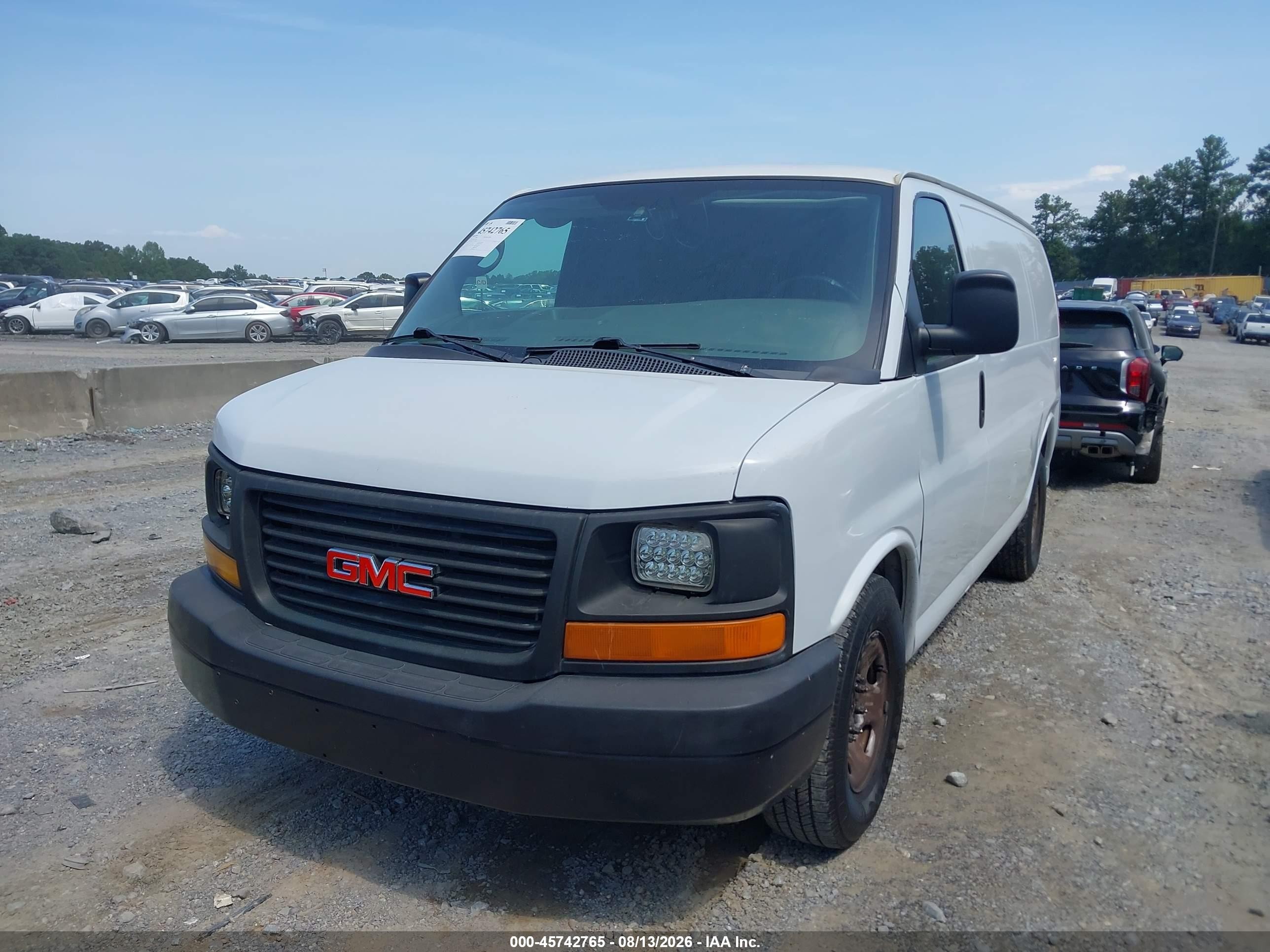 2012 Gmc Savana 2500 Work Van Белый vin: 1GTW7FCA5C1183696