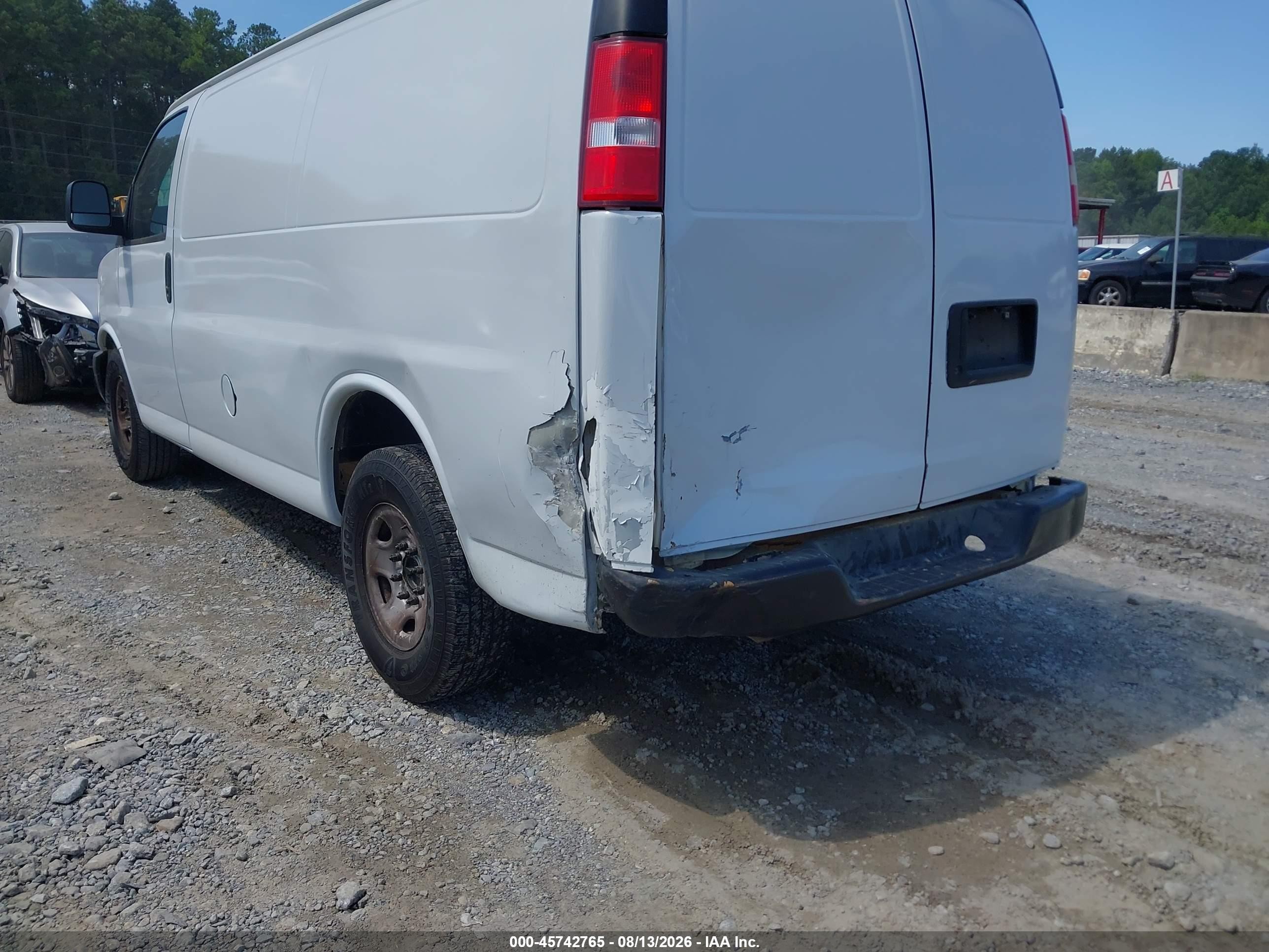 2012 Gmc Savana 2500 Work Van Белый vin: 1GTW7FCA5C1183696