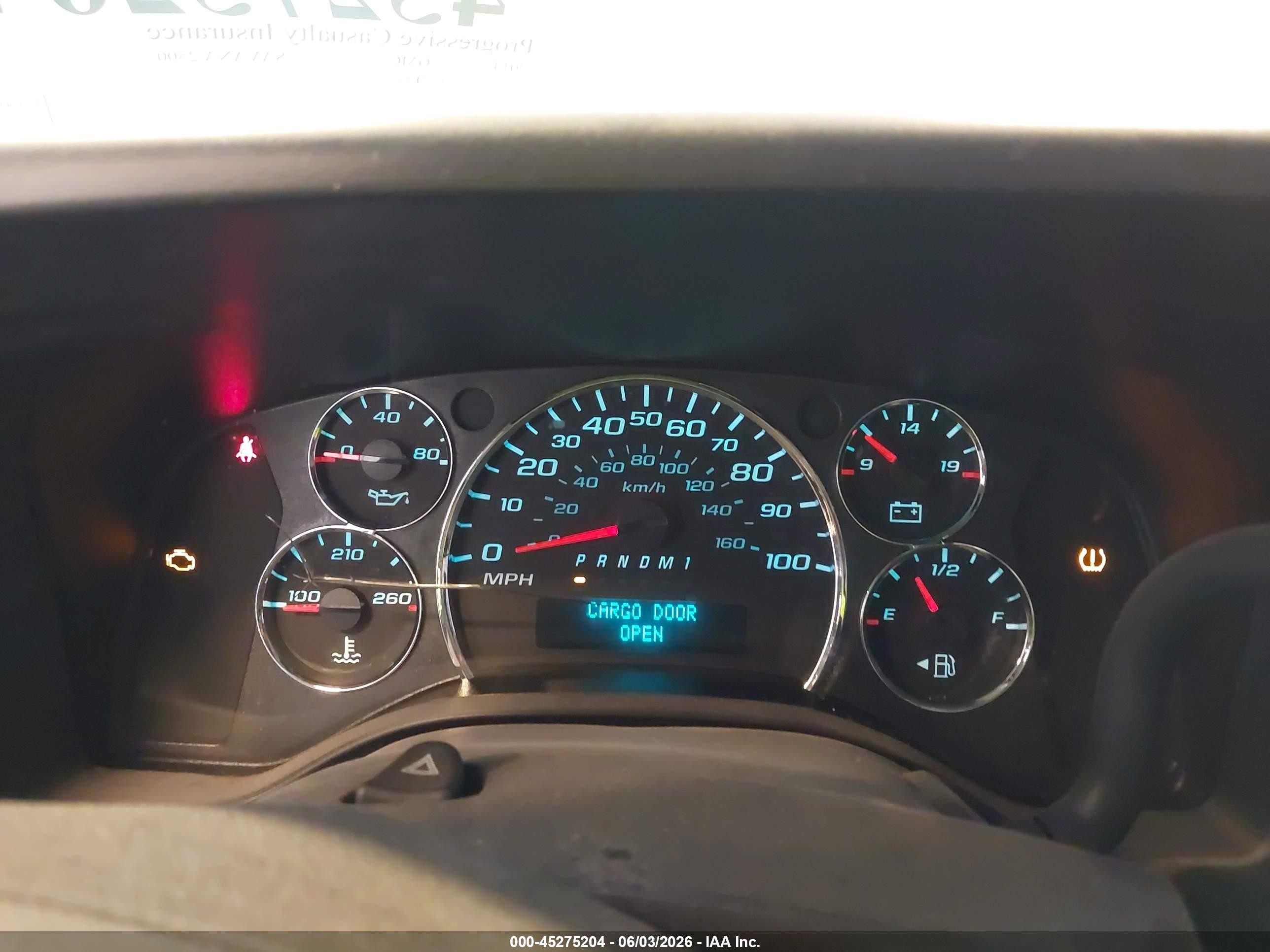 2014 Gmc Savana 2500 Work Van White vin: 1GTW7FCA5E1912055