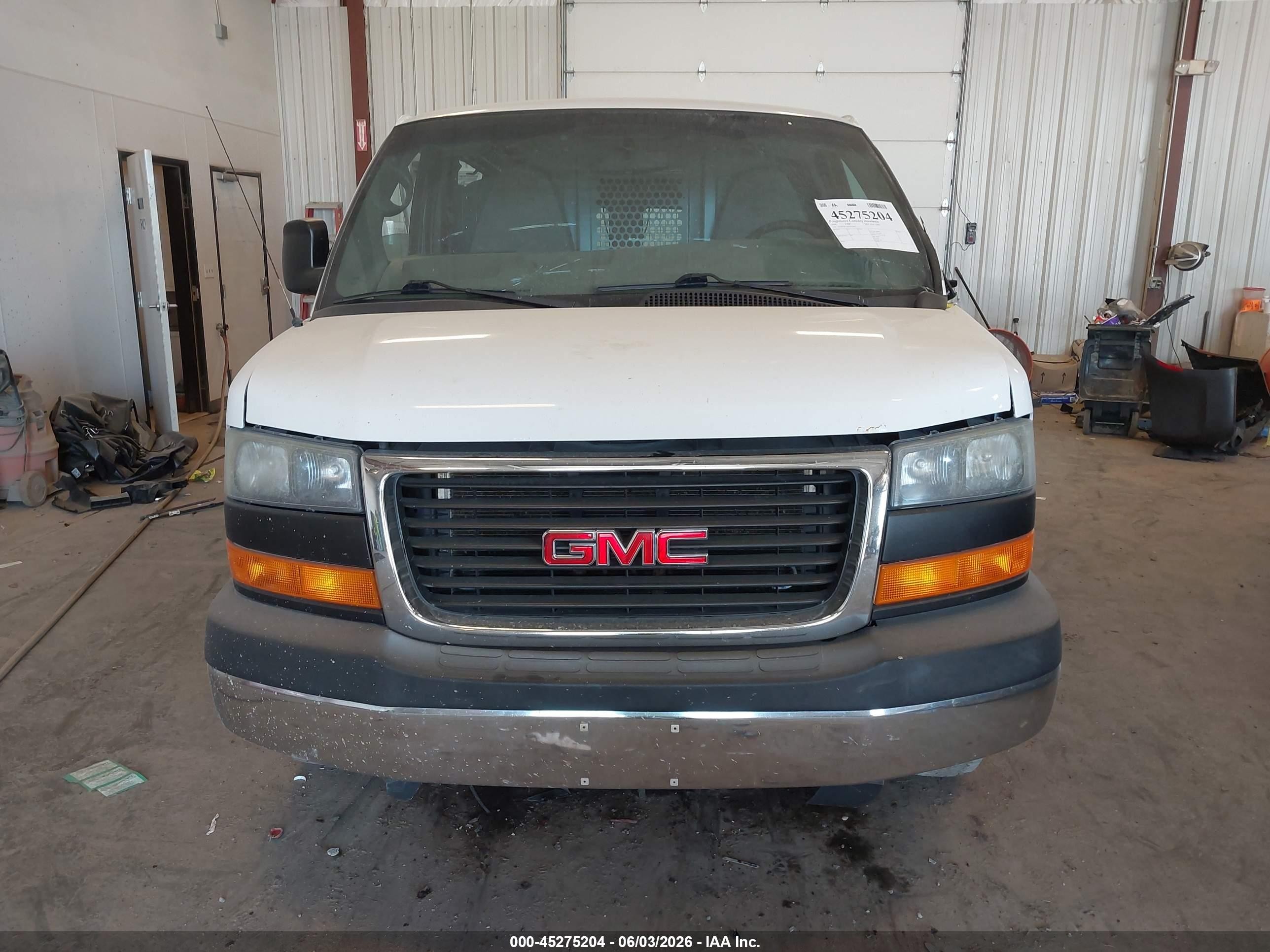 2014 Gmc Savana 2500 Work Van White vin: 1GTW7FCA5E1912055
