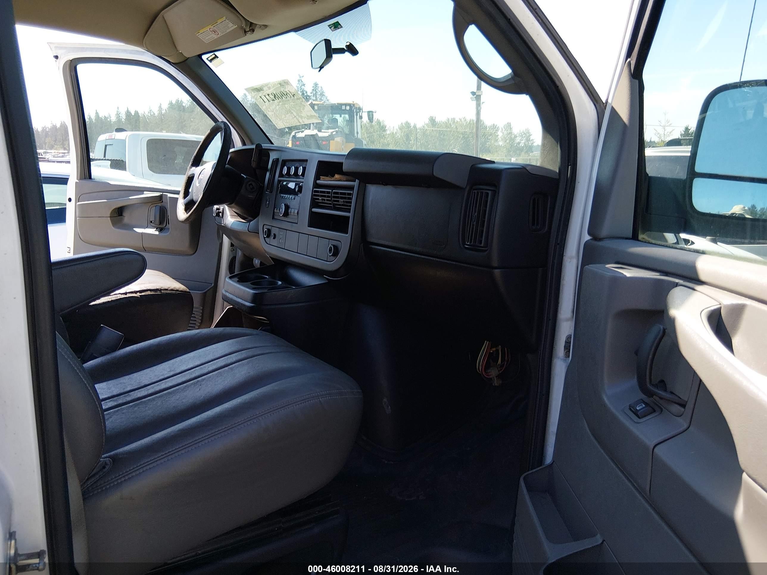 2014 Gmc Savana 2500 Work Van Белый vin: 1GTW7FCAXE1119446