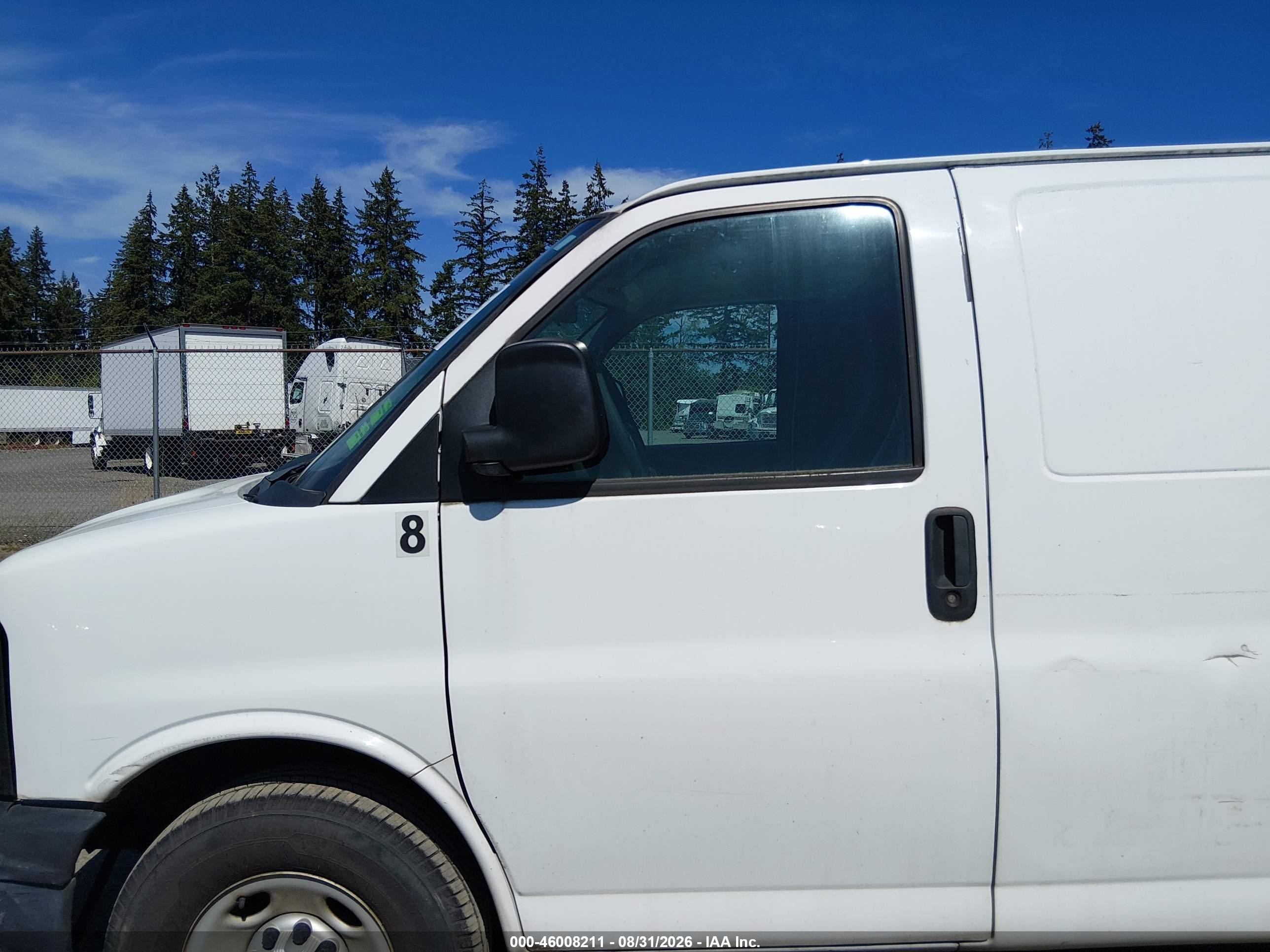 2014 Gmc Savana 2500 Work Van Белый vin: 1GTW7FCAXE1119446