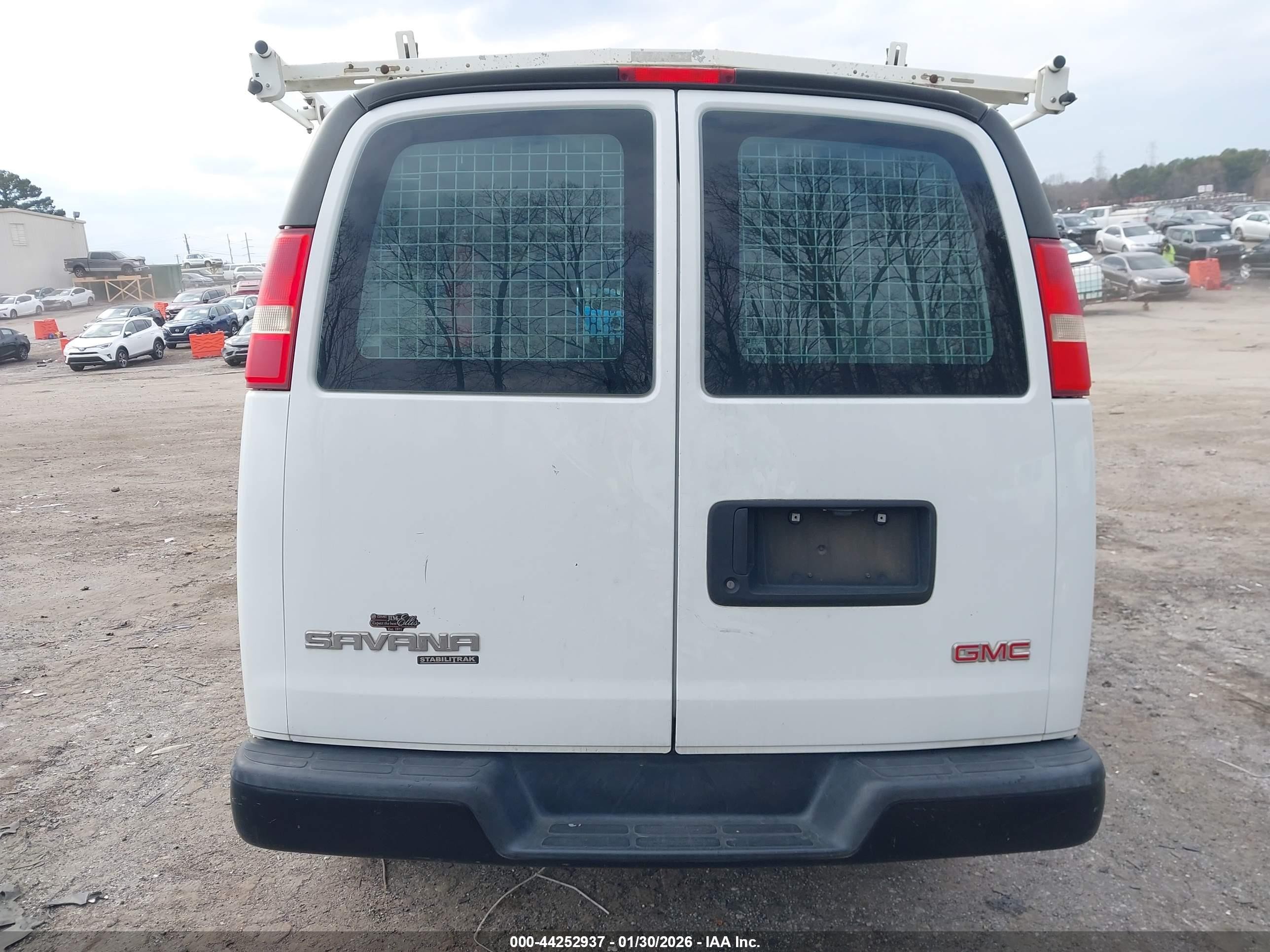 2015 Gmc Savana 2500 Work Van White vin: 1GTW7FCF0F1246977