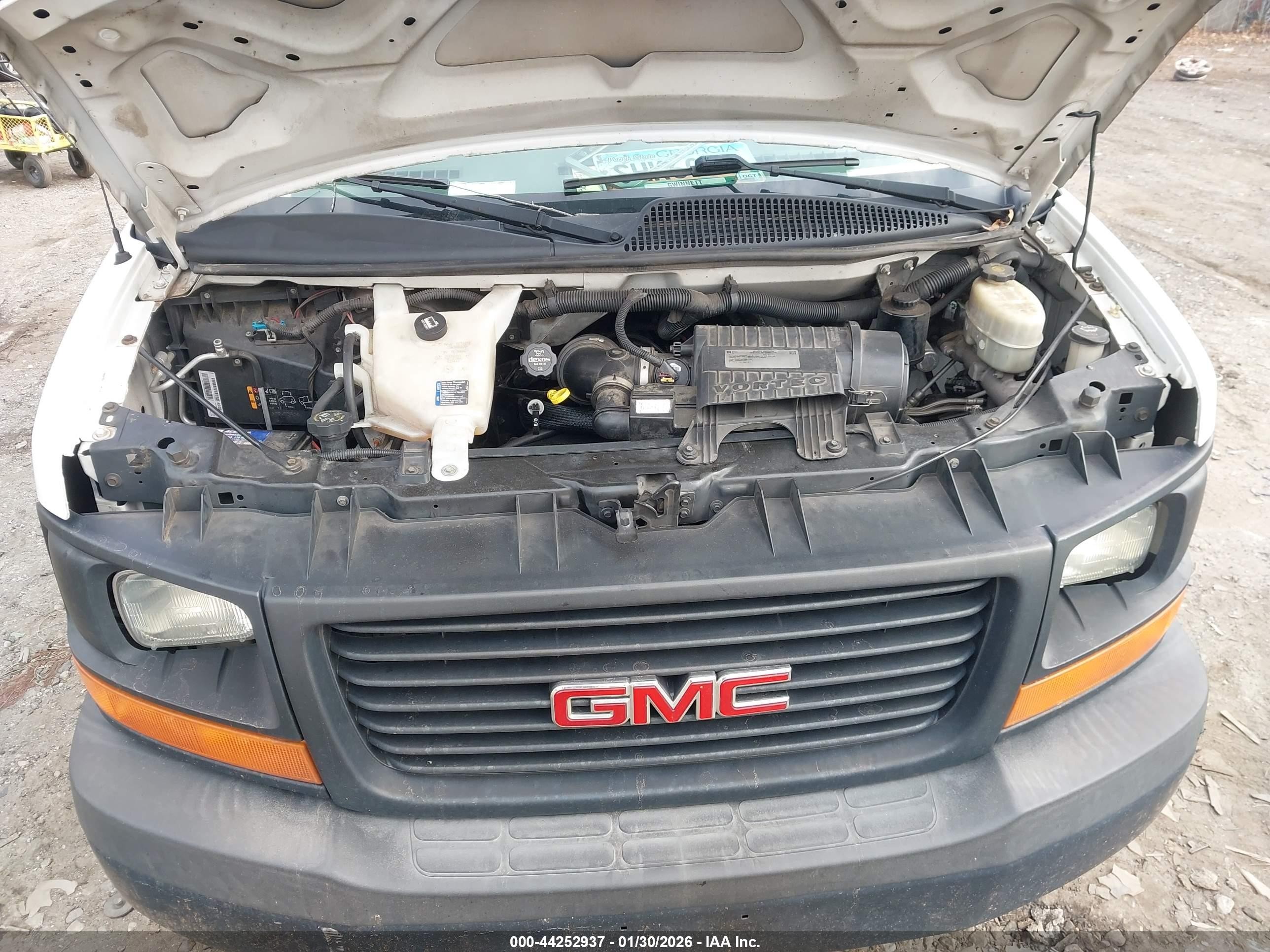 2015 Gmc Savana 2500 Work Van White vin: 1GTW7FCF0F1246977