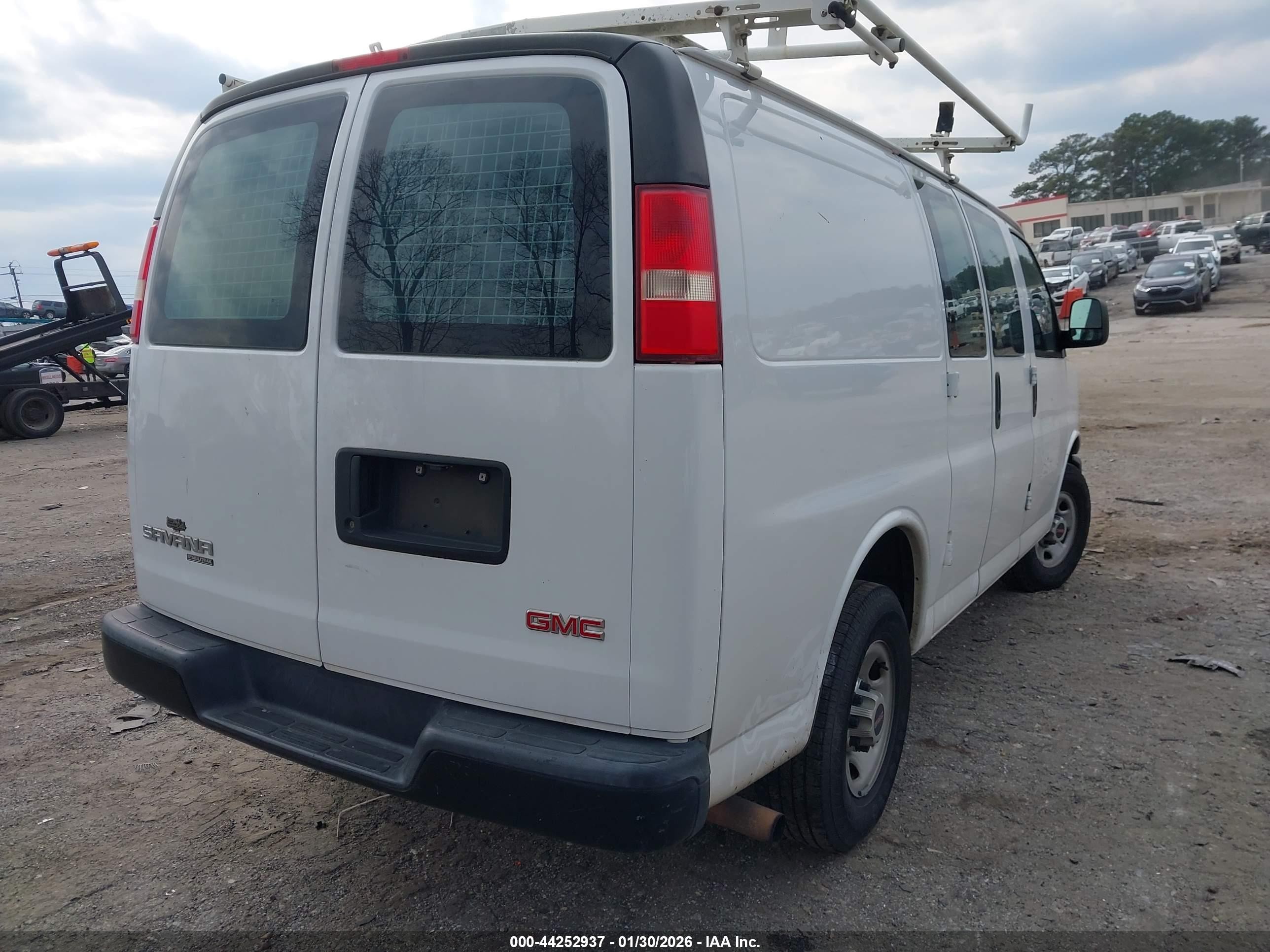 2015 Gmc Savana 2500 Work Van White vin: 1GTW7FCF0F1246977