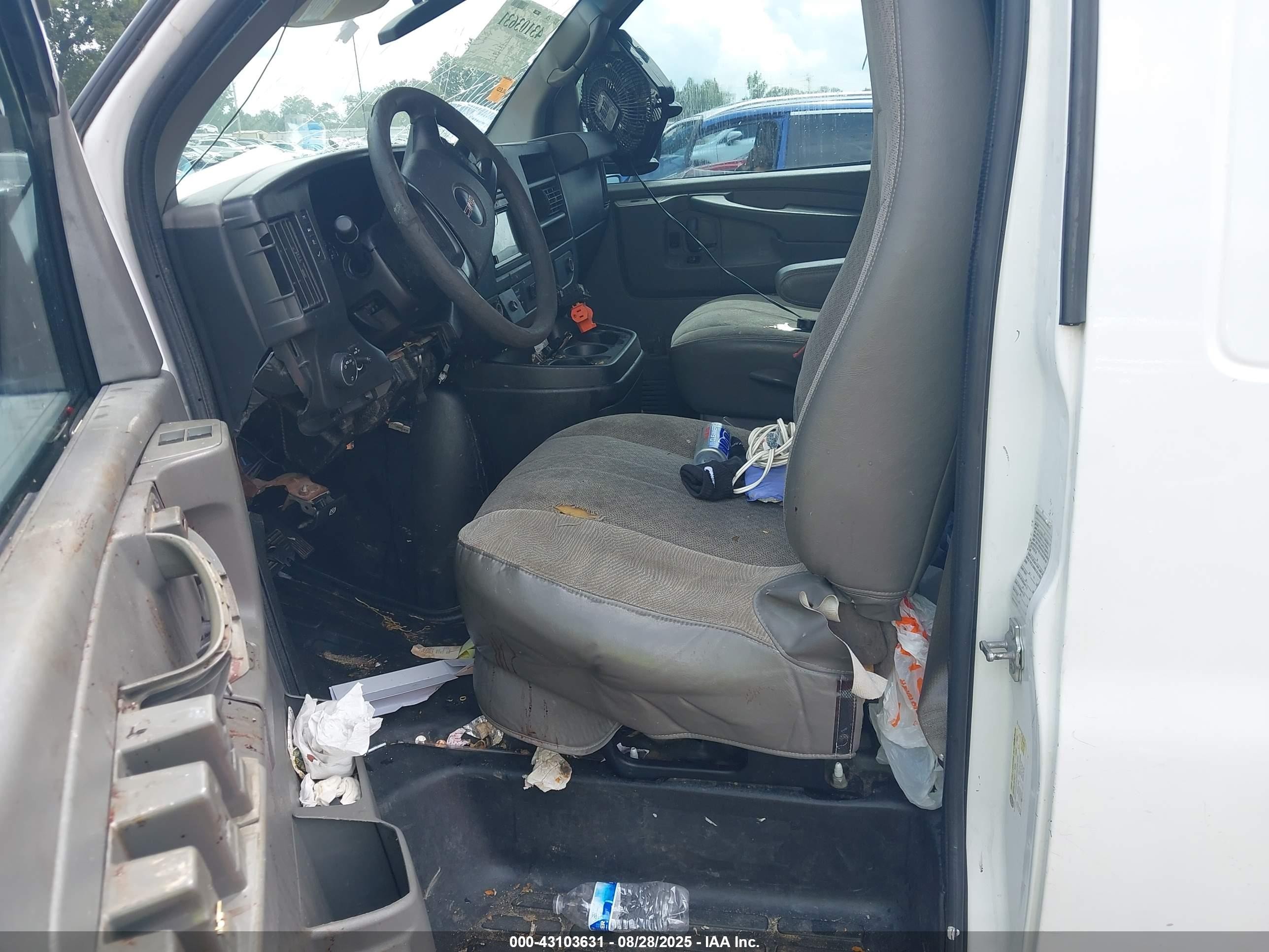 2015 Gmc Savana 2500 Work Van Белый vin: 1GTW7FCF0F1903180