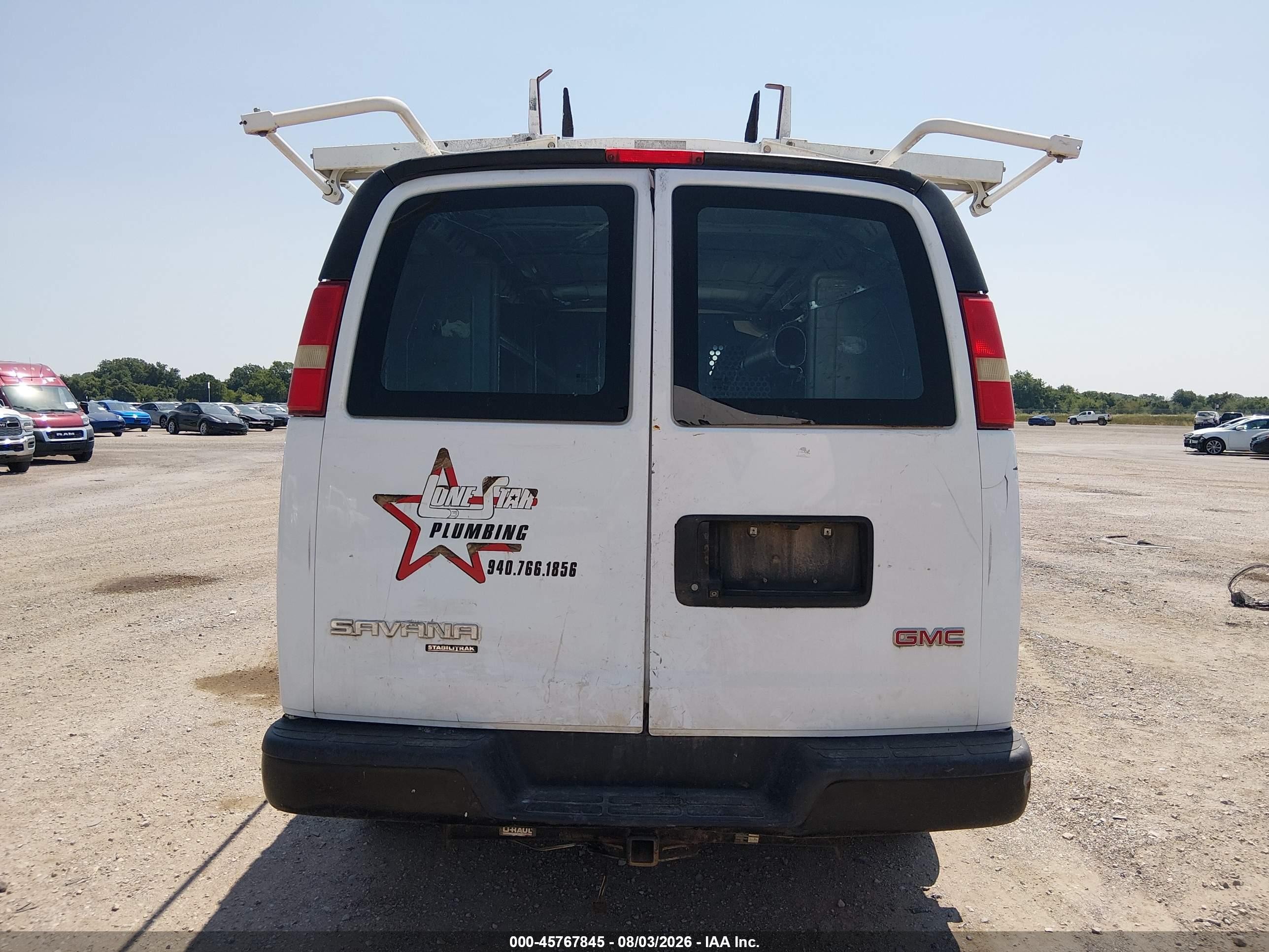 2015 Gmc Savana 2500 Work Van White vin: 1GTW7FCF1F1191648
