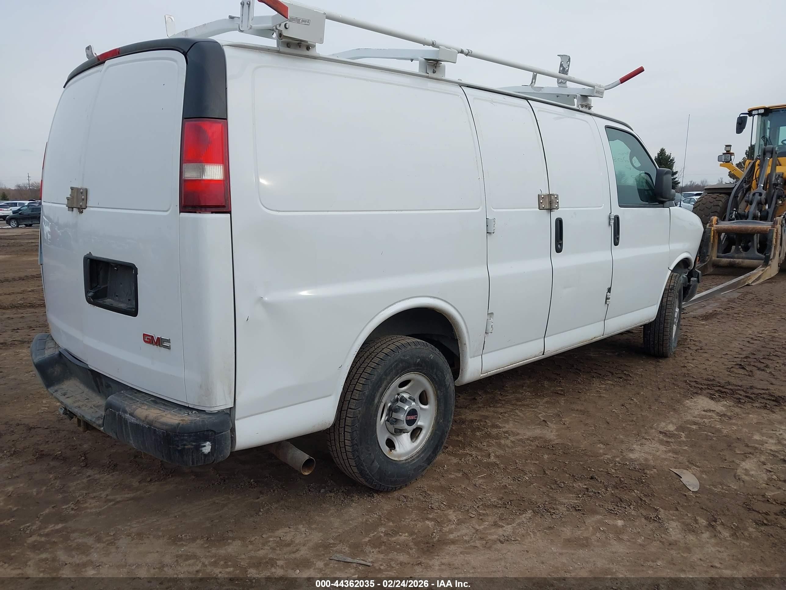 2015 Gmc Savana 2500 Work Van White vin: 1GTW7FCF1F1280863