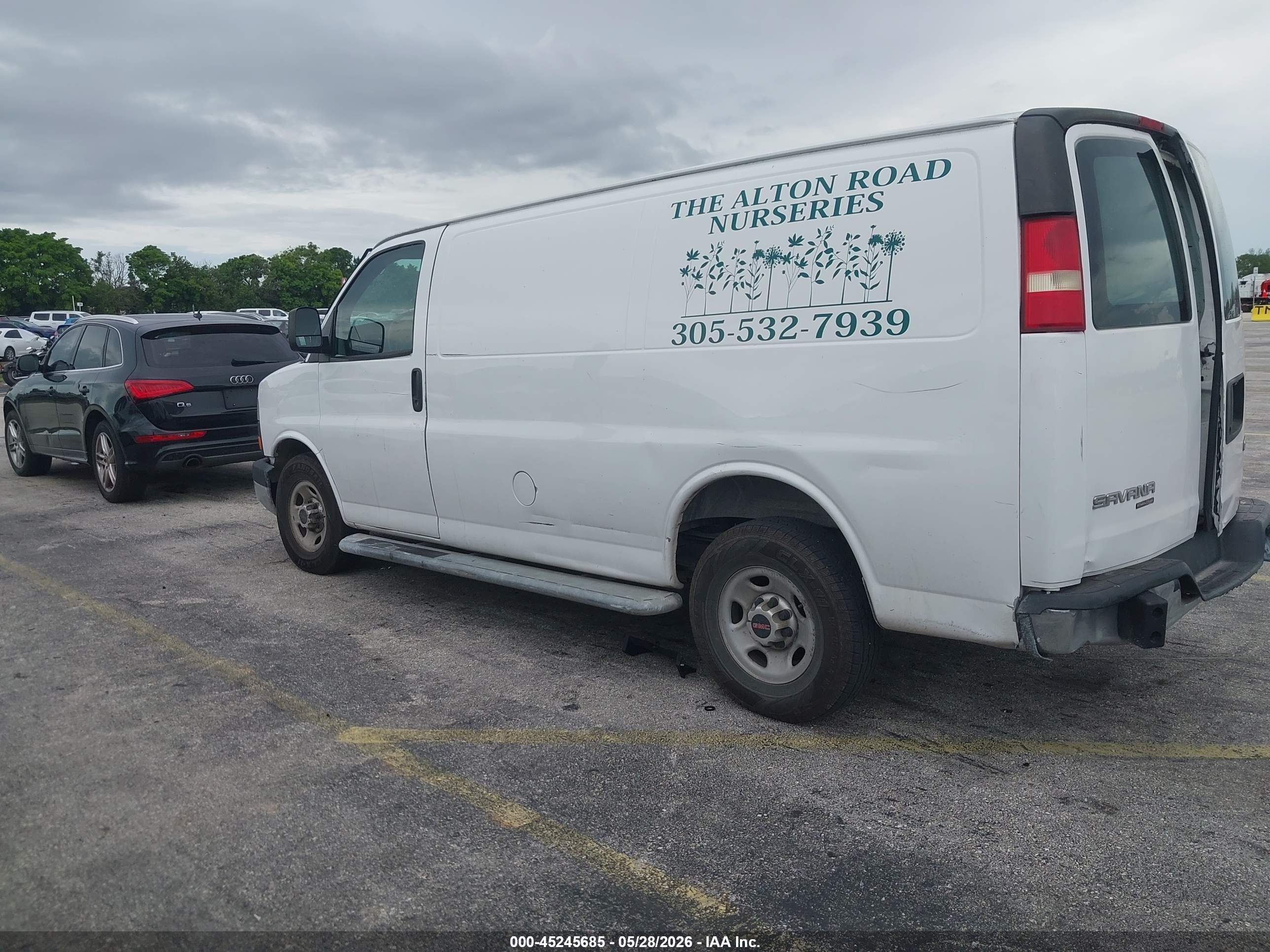 2015 Gmc Savana 2500 Work Van Белый vin: 1GTW7FCF1F1902717