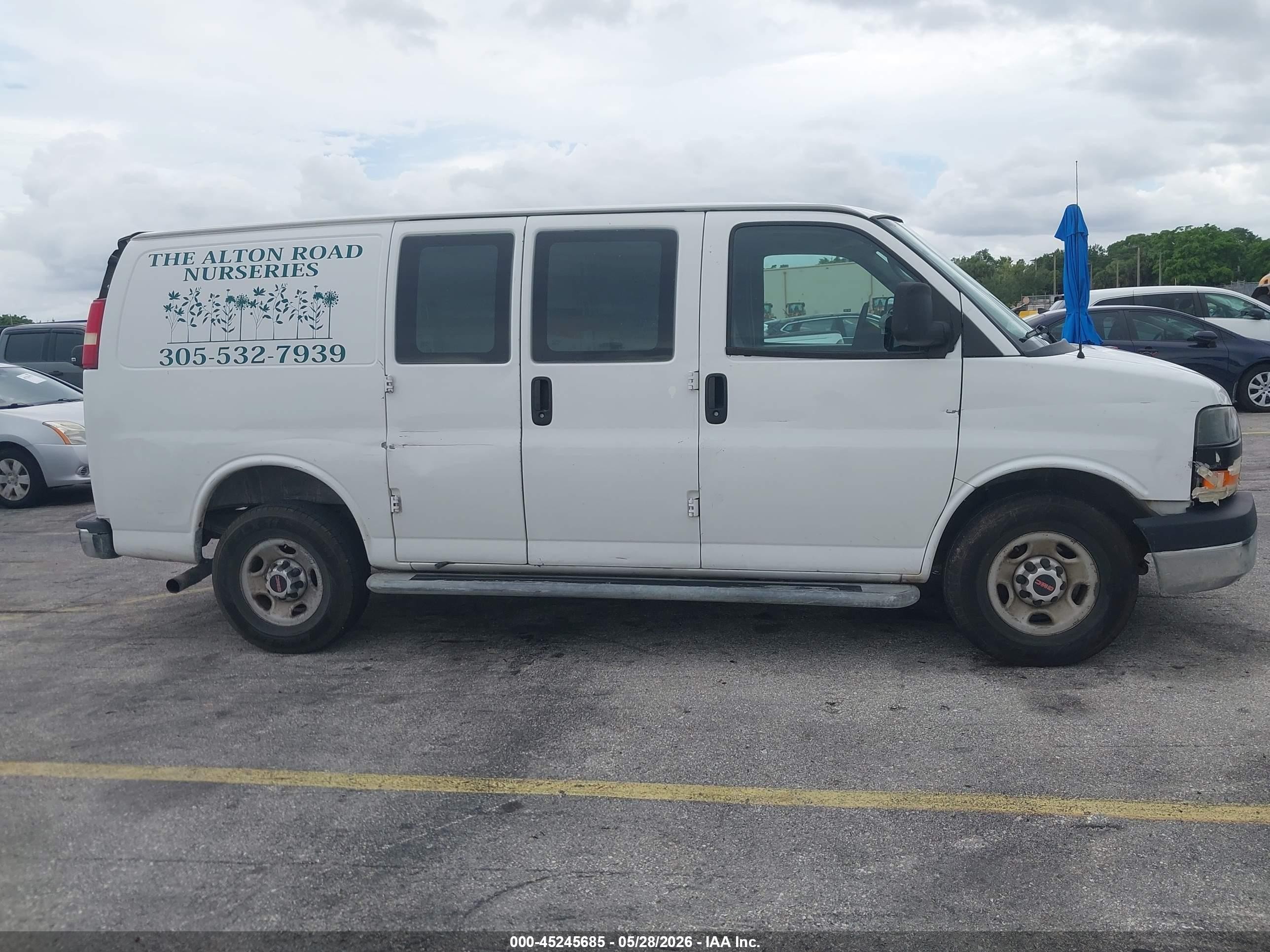 2015 Gmc Savana 2500 Work Van Белый vin: 1GTW7FCF1F1902717
