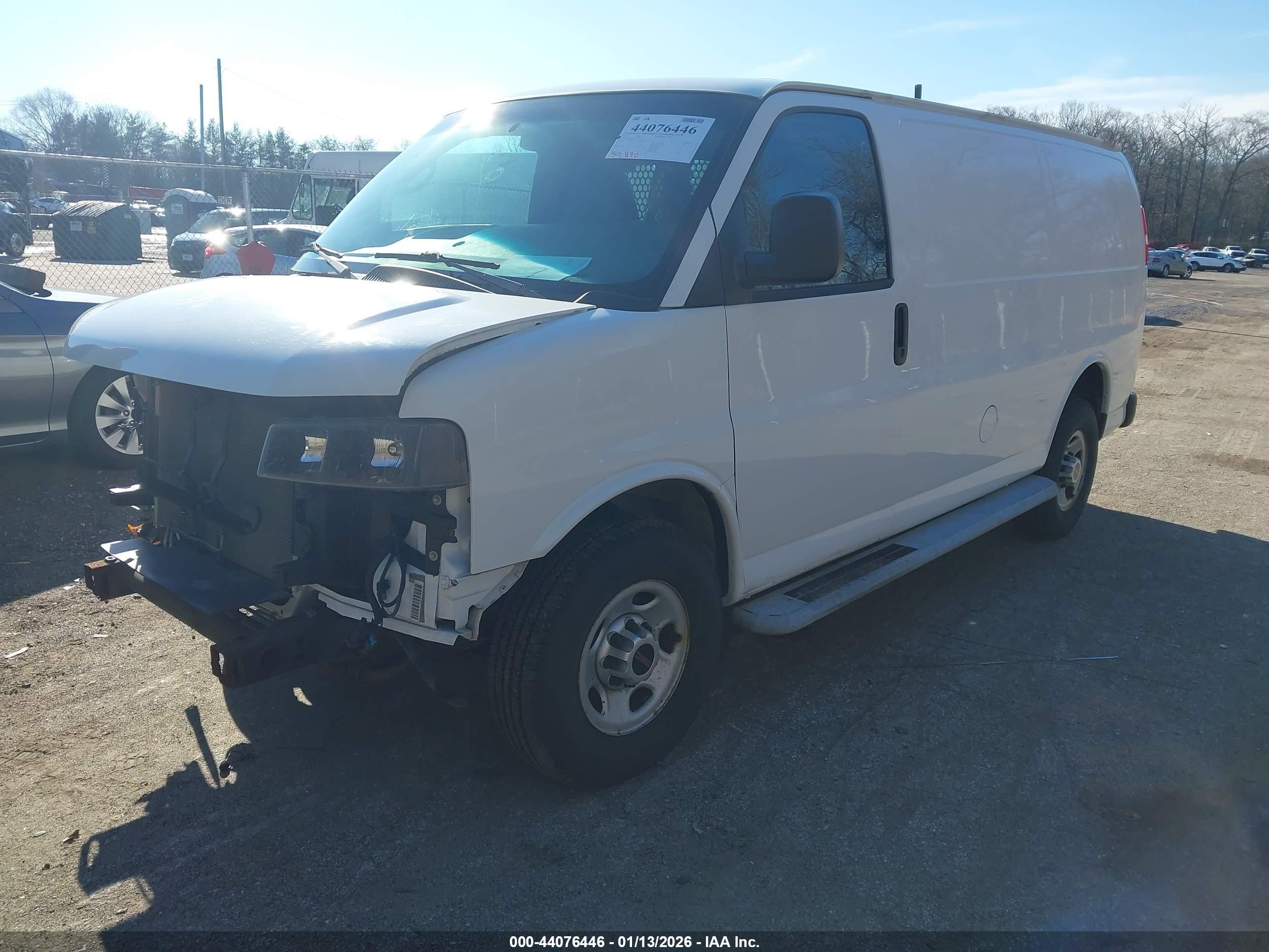 2015 Gmc Savana 2500 Work Van White vin: 1GTW7FCF2F1907201