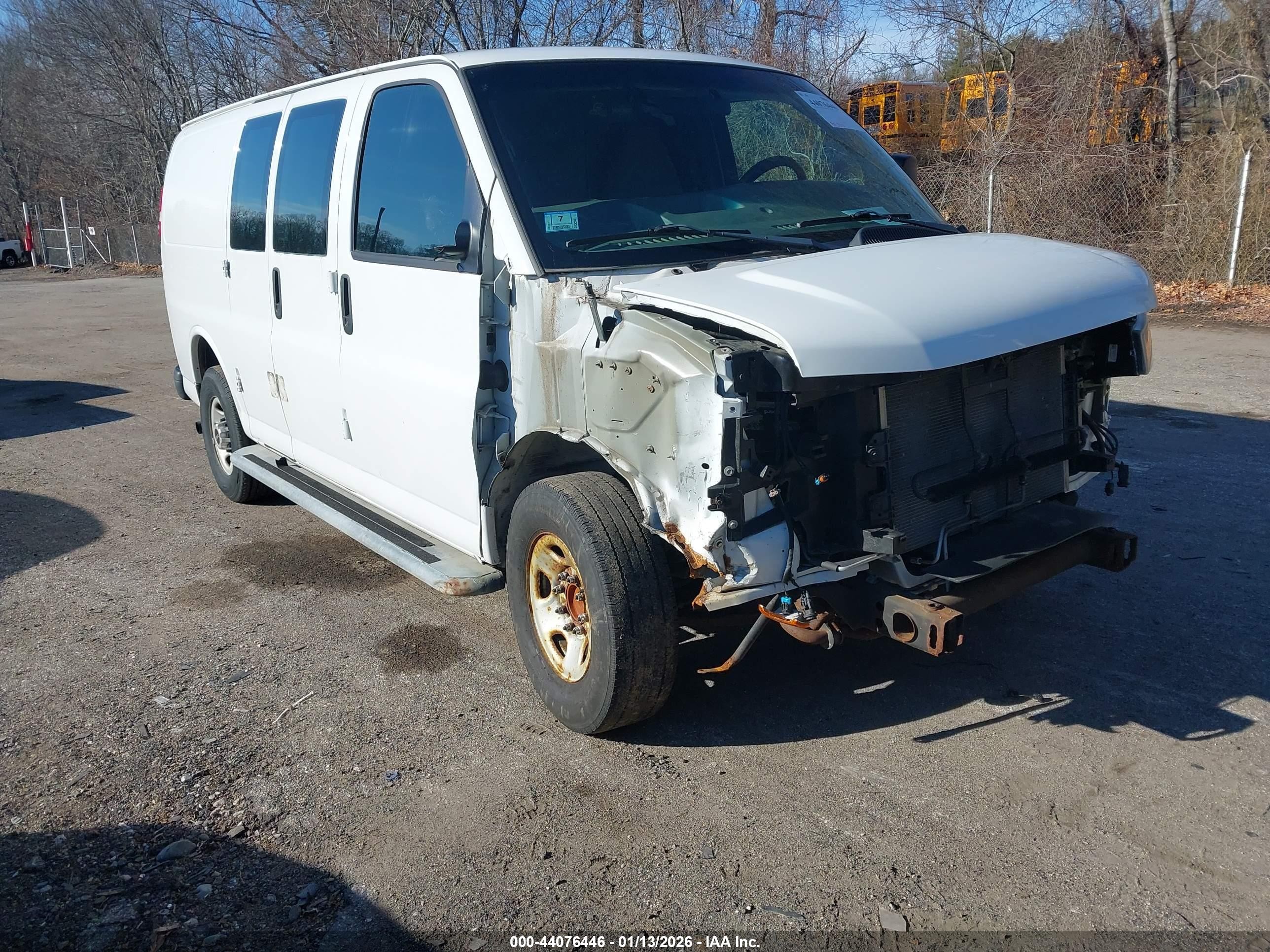 2015 Gmc Savana 2500 Work Van Белый vin: 1GTW7FCF2F1907201