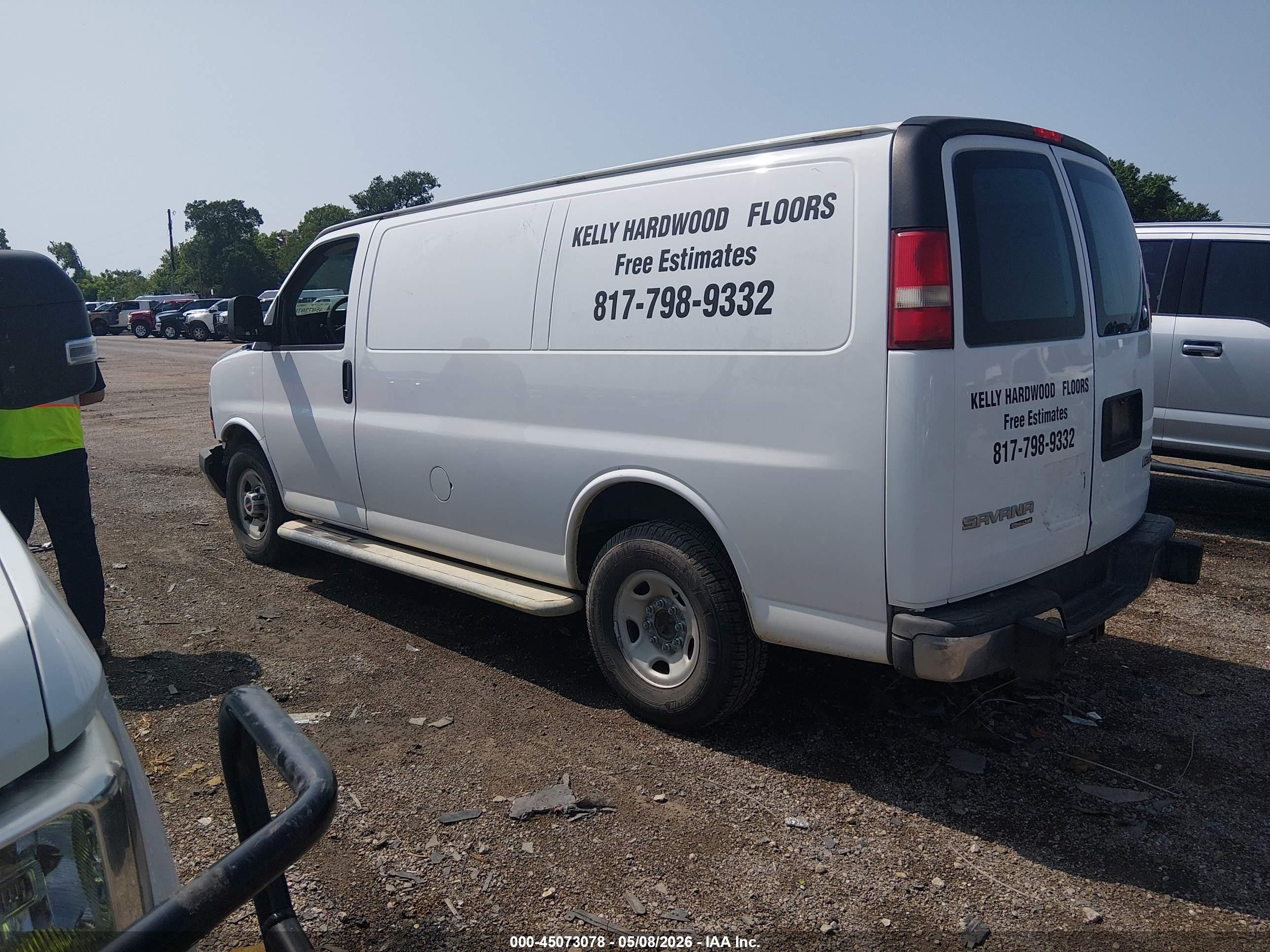 2015 Gmc Savana 2500 Work Van Белый vin: 1GTW7FCF3F1902055