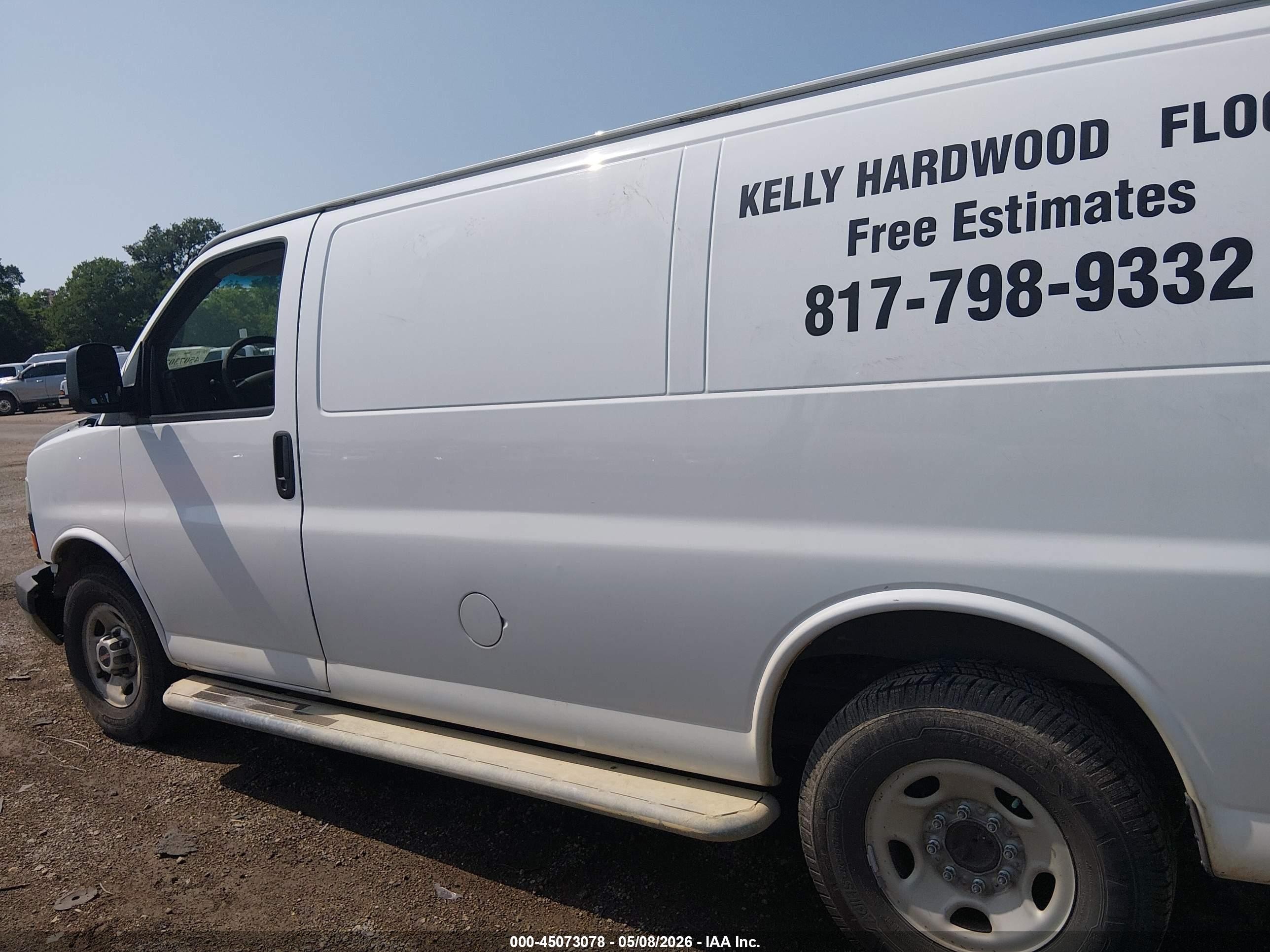 2015 Gmc Savana 2500 Work Van Белый vin: 1GTW7FCF3F1902055