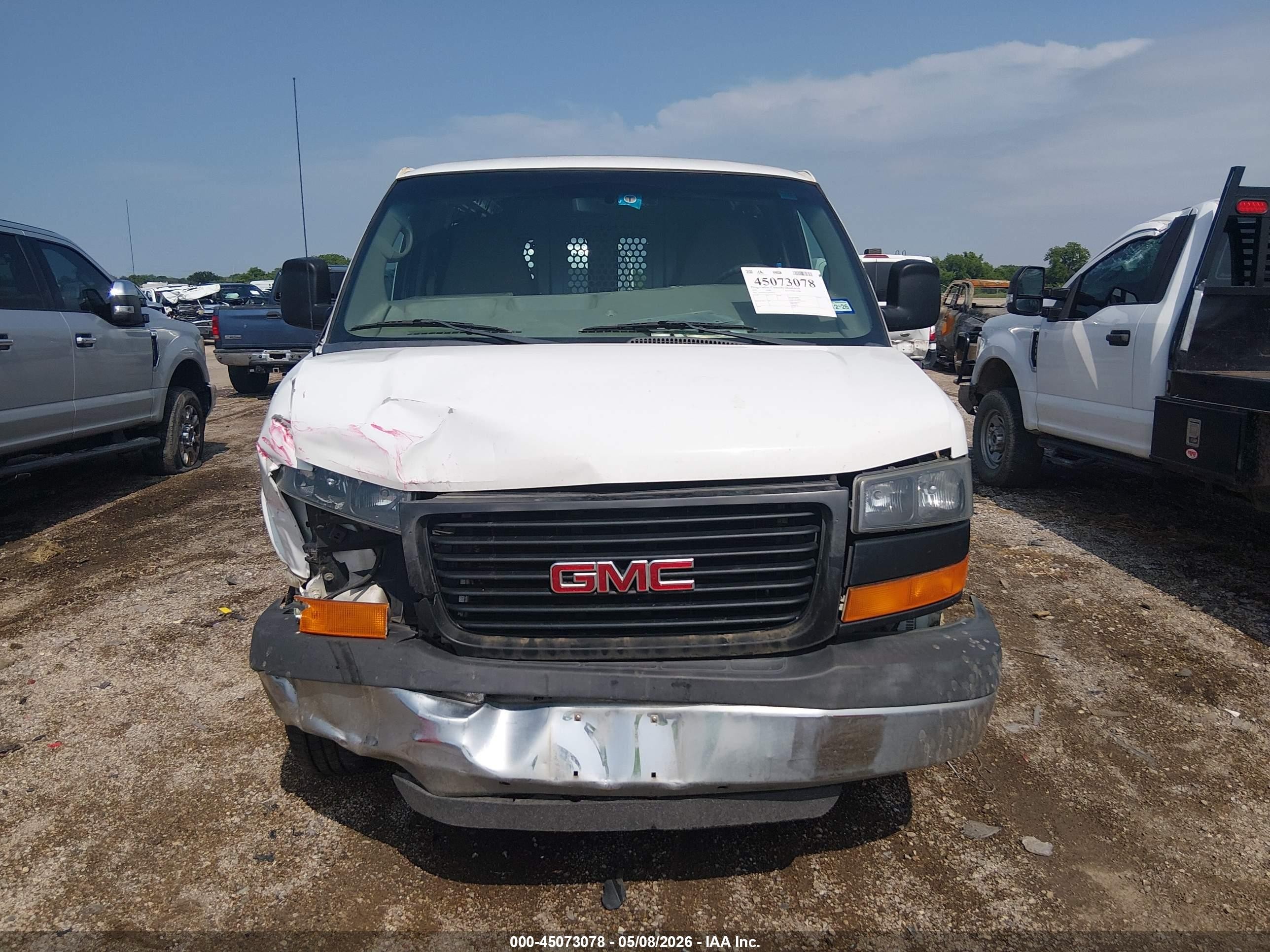 2015 Gmc Savana 2500 Work Van Белый vin: 1GTW7FCF3F1902055
