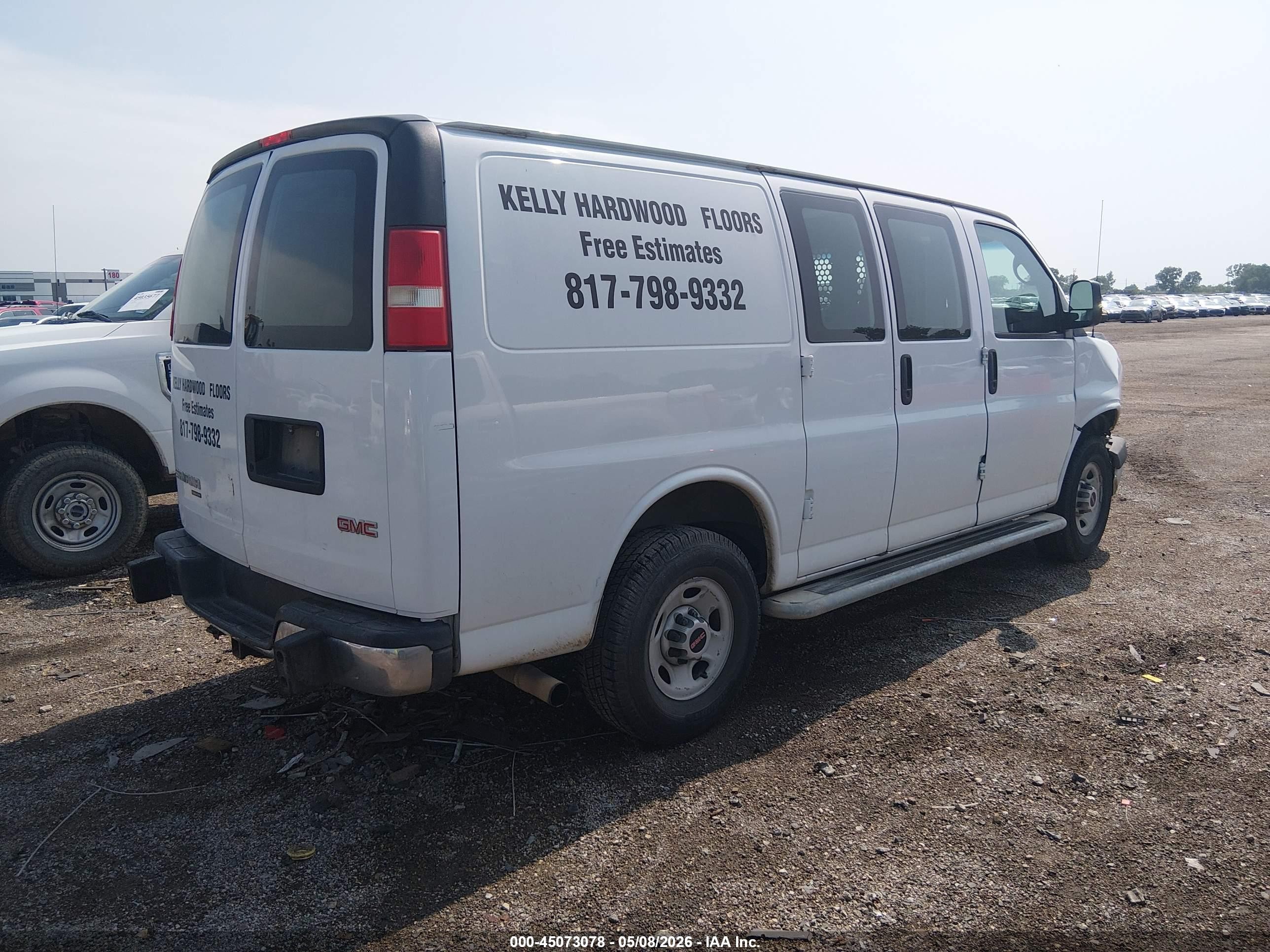 2015 Gmc Savana 2500 Work Van Белый vin: 1GTW7FCF3F1902055