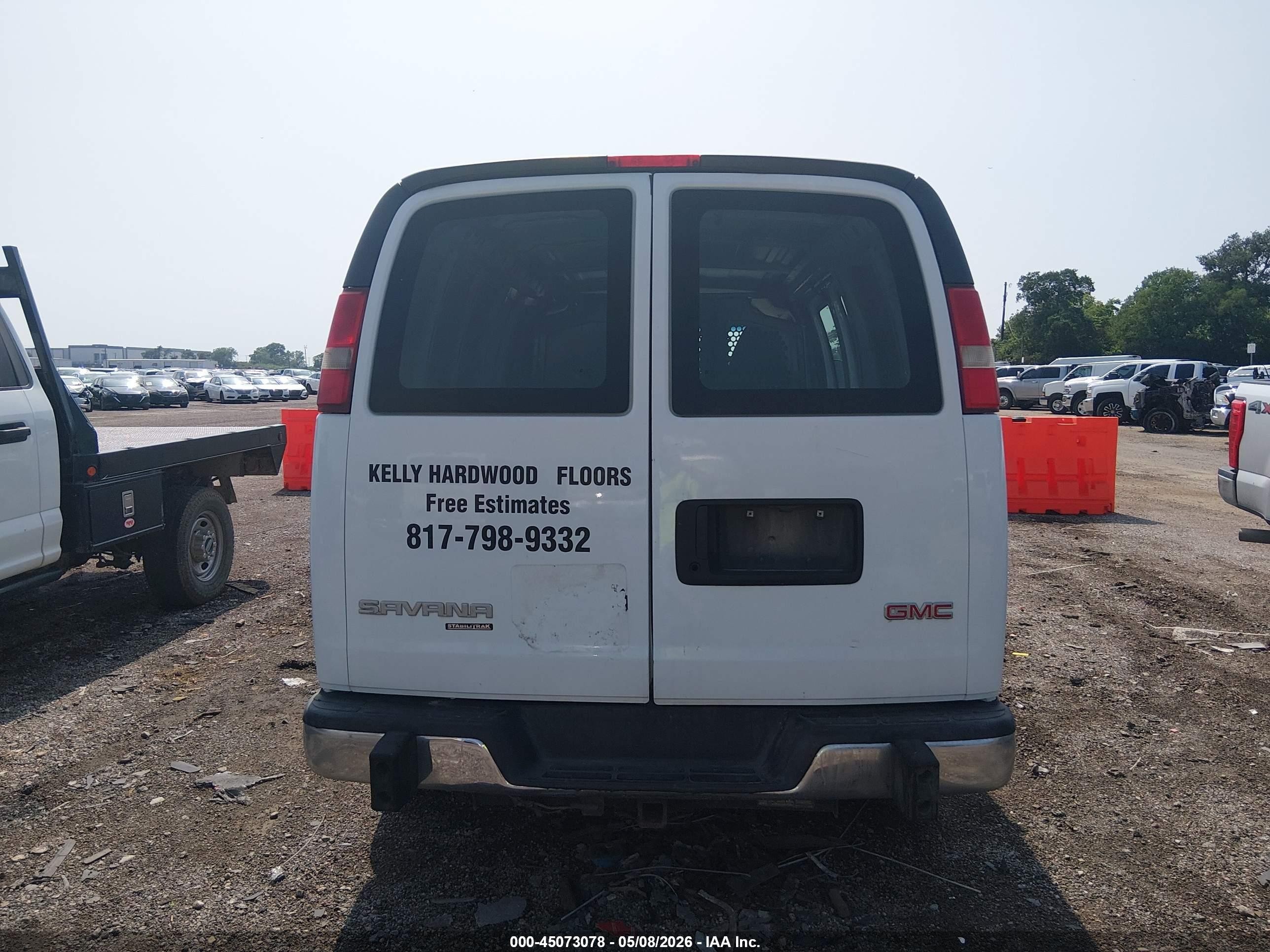 2015 Gmc Savana 2500 Work Van Белый vin: 1GTW7FCF3F1902055