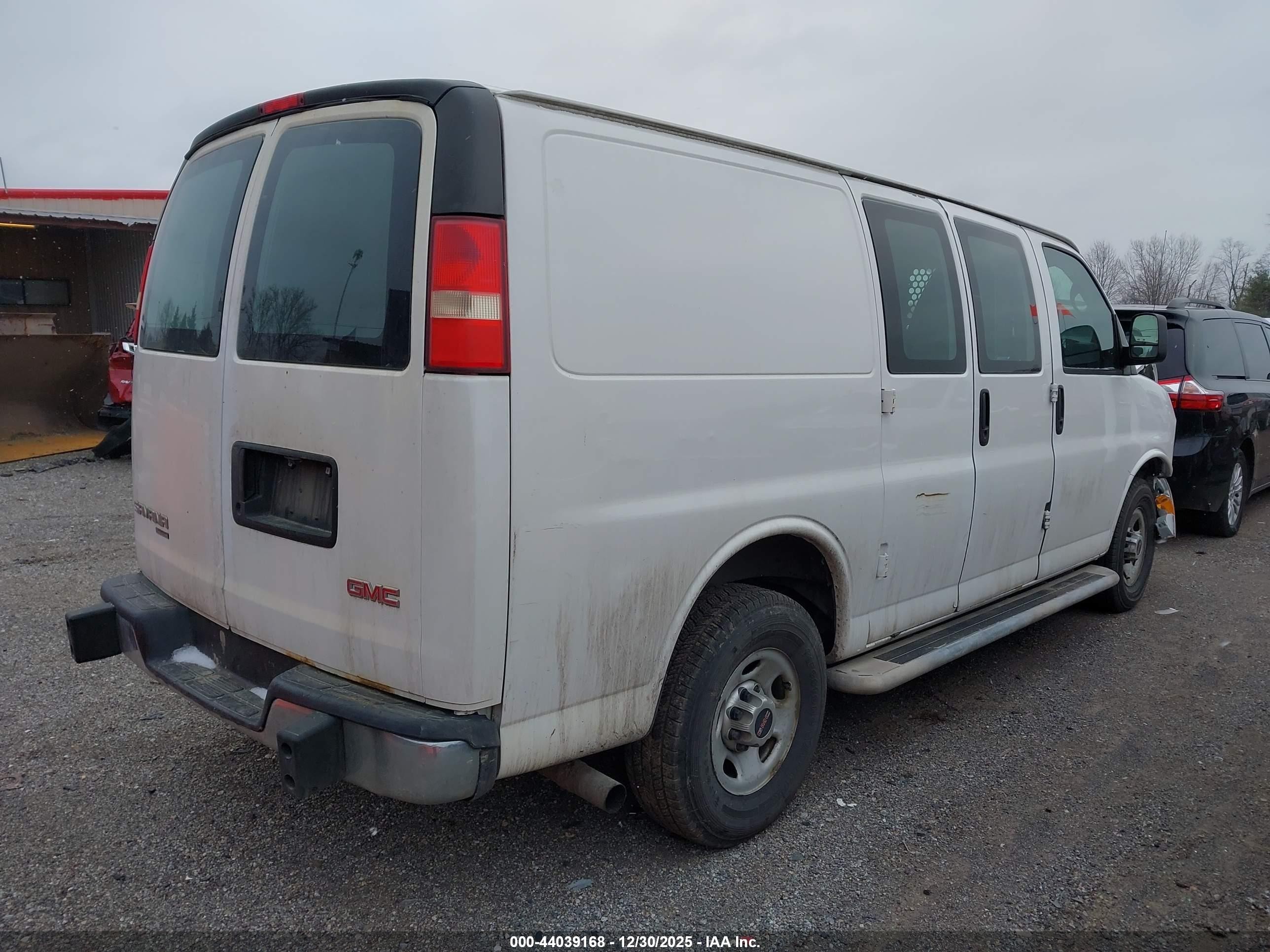 2015 Gmc Savana 2500 Work Van White vin: 1GTW7FCF3F1903299