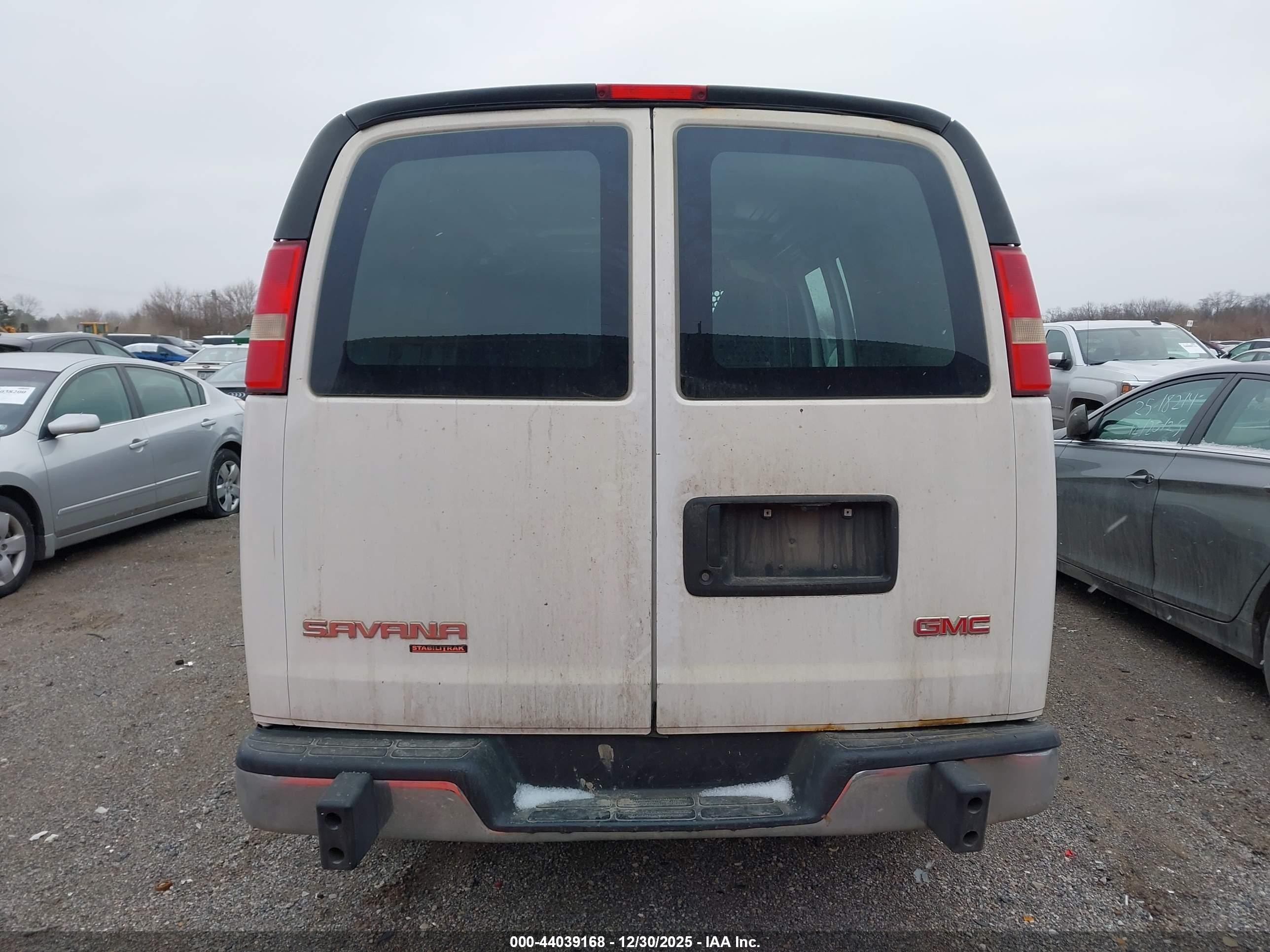 2015 Gmc Savana 2500 Work Van White vin: 1GTW7FCF3F1903299