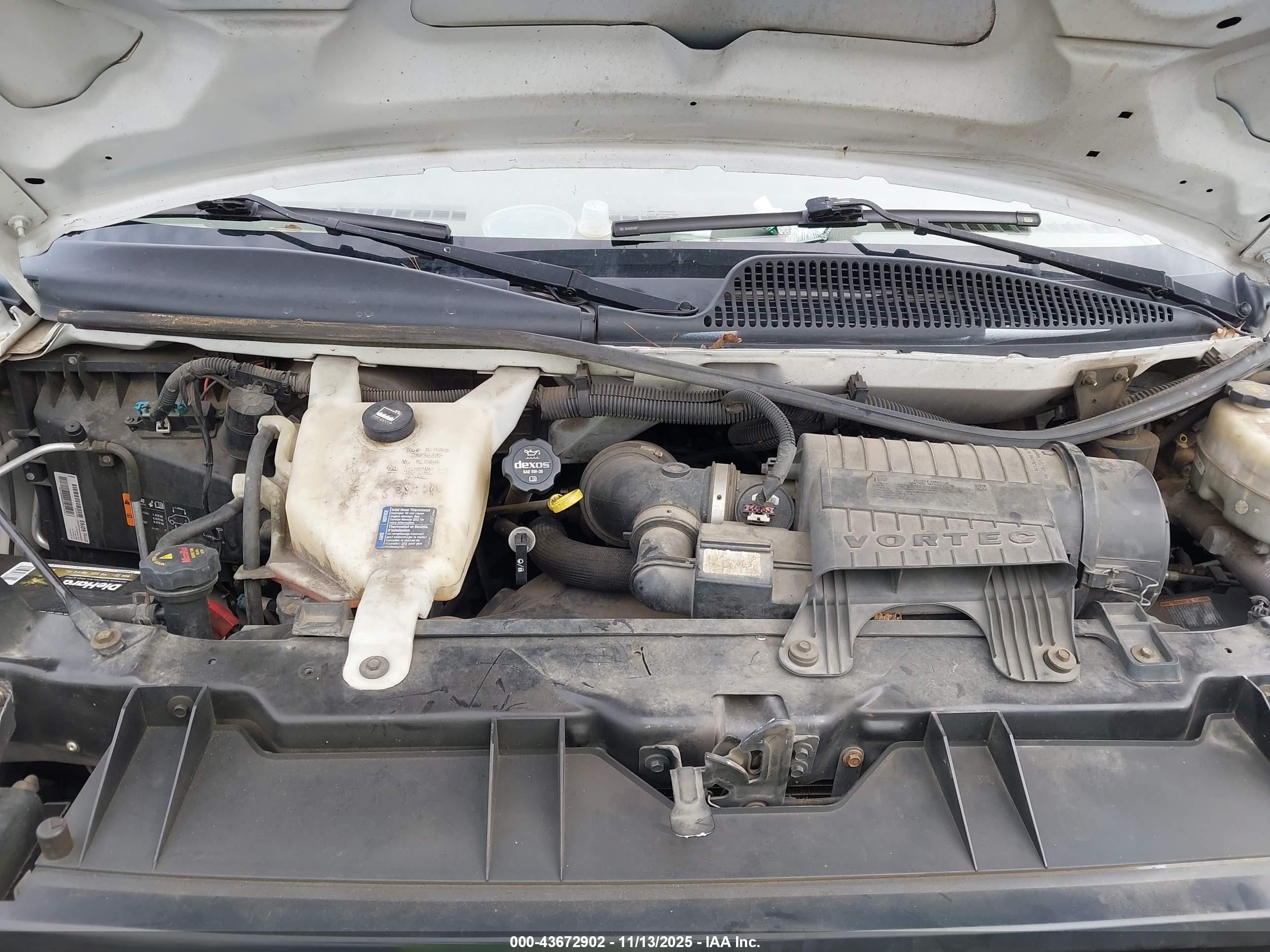 2015 Gmc Savana 2500 Work Van Белый vin: 1GTW7FCF5F1907984