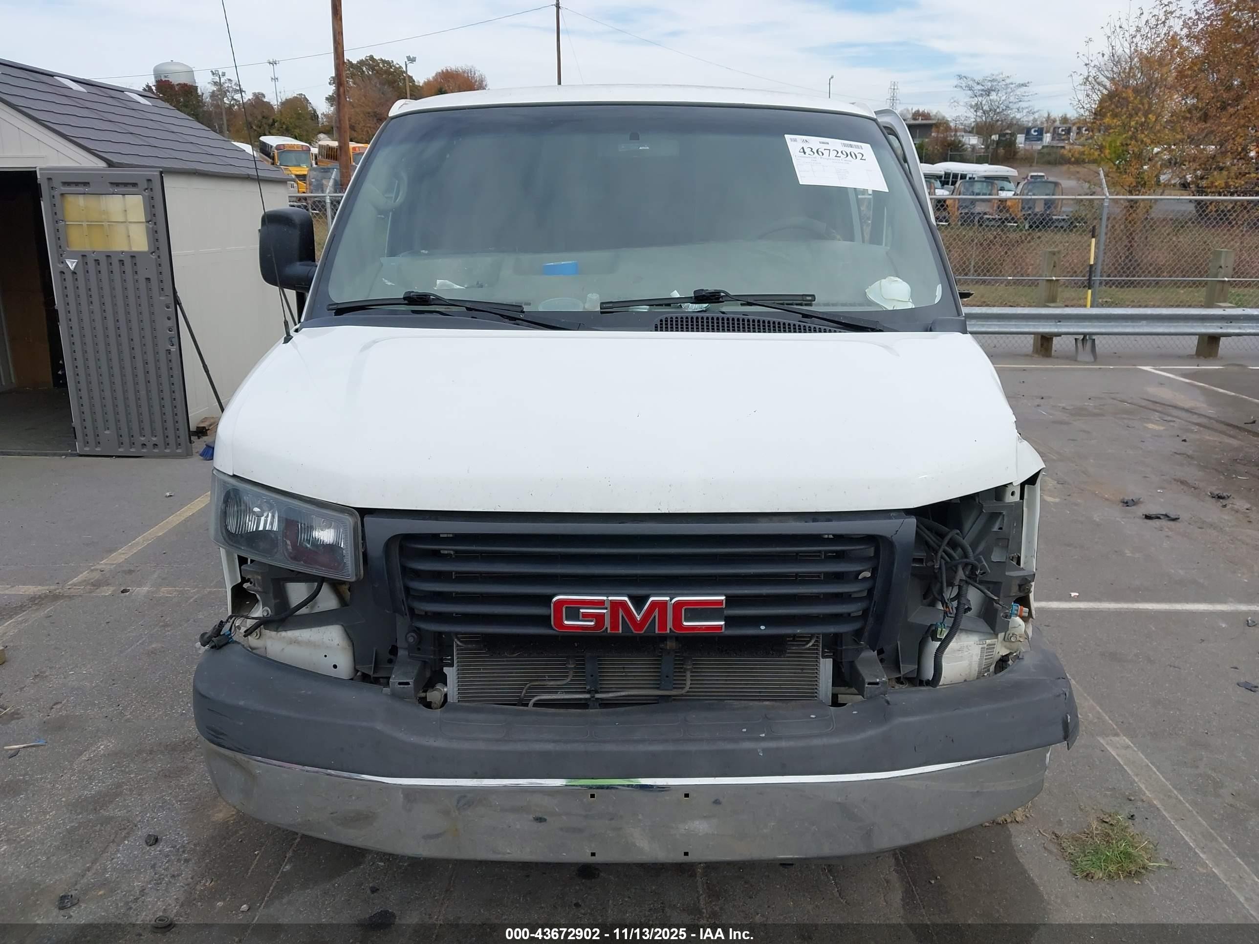 2015 Gmc Savana 2500 Work Van Белый vin: 1GTW7FCF5F1907984
