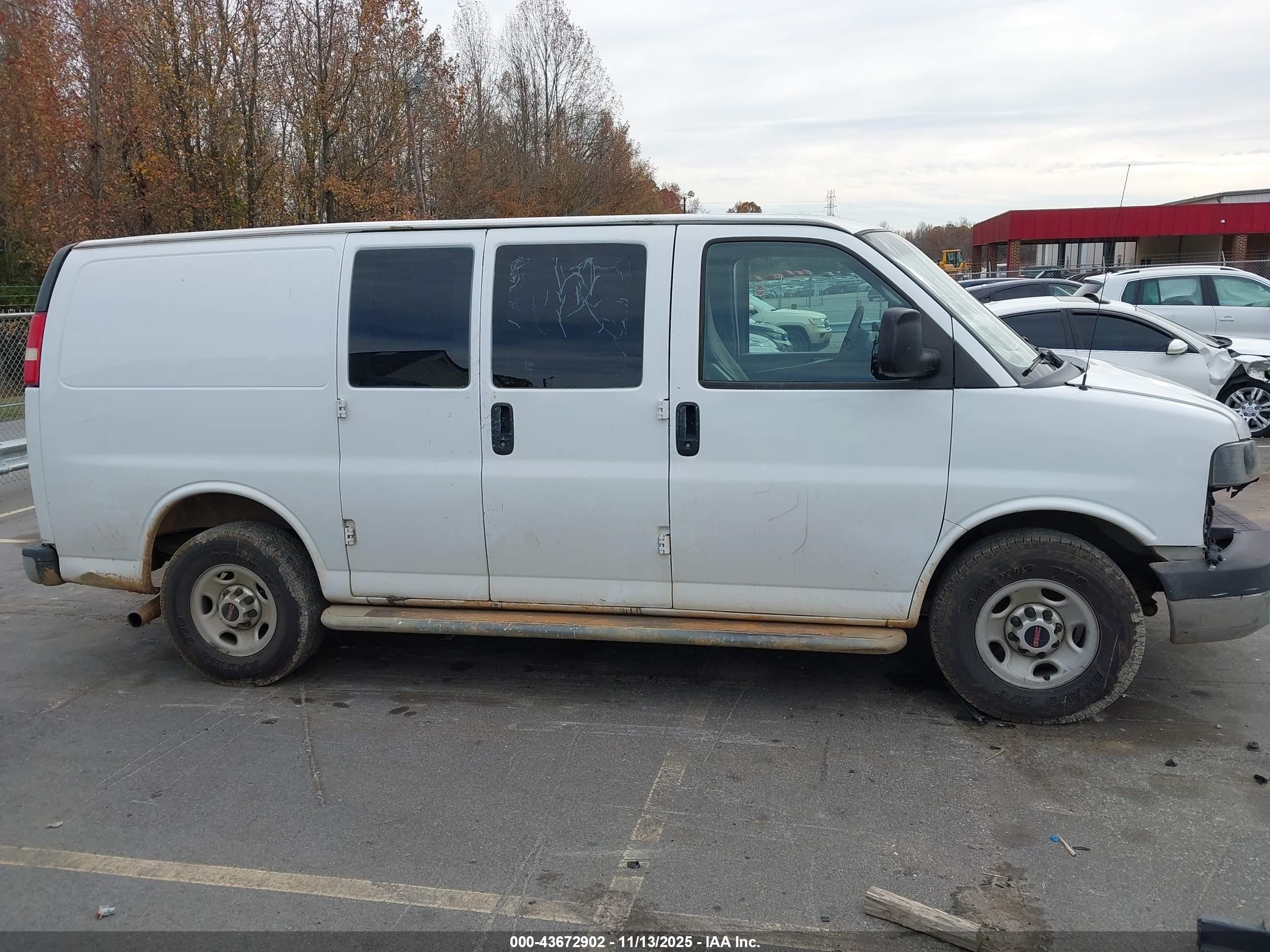 2015 Gmc Savana 2500 Work Van Белый vin: 1GTW7FCF5F1907984