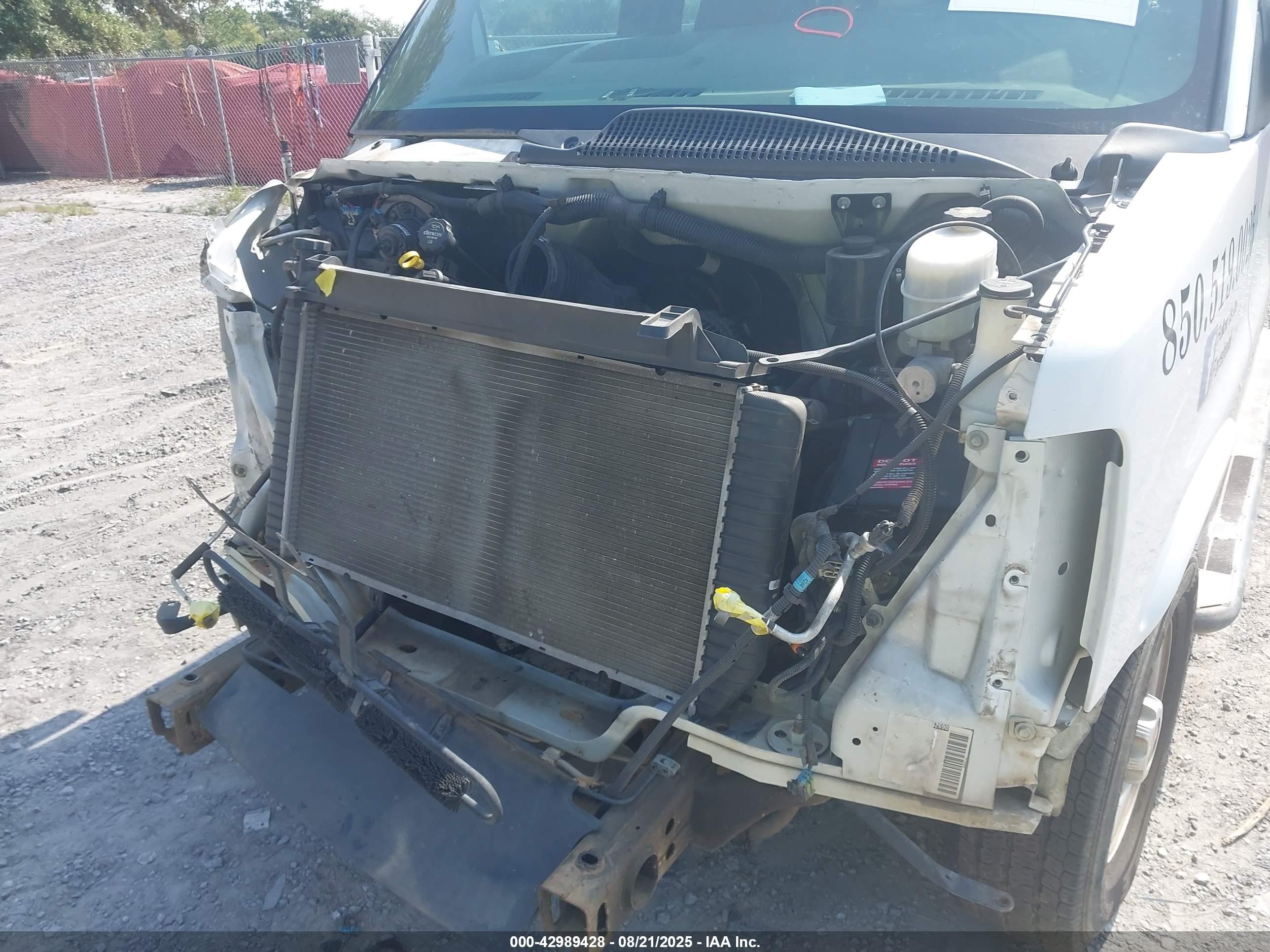 2015 Gmc Savana 2500 Work Van Белый vin: 1GTW7FCF7F1901538