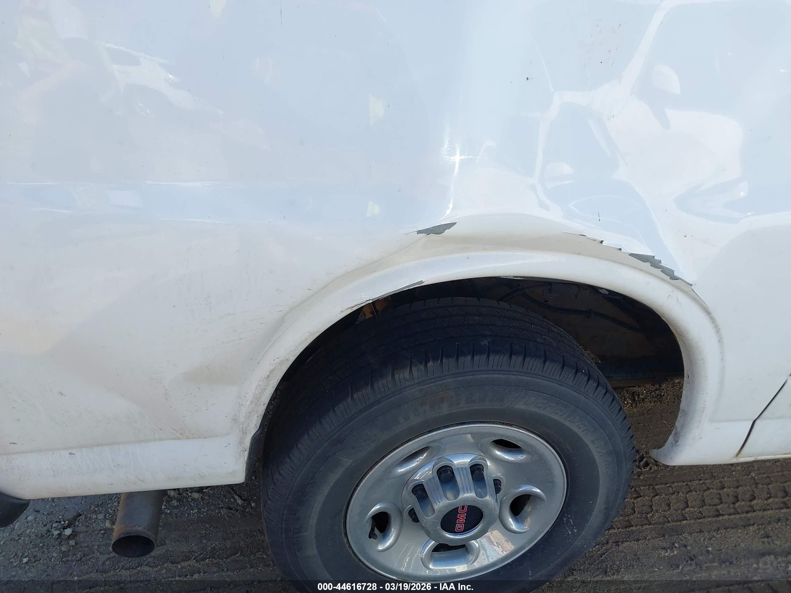2015 Gmc Savana 2500 Work Van White vin: 1GTW7FCF8F1247178