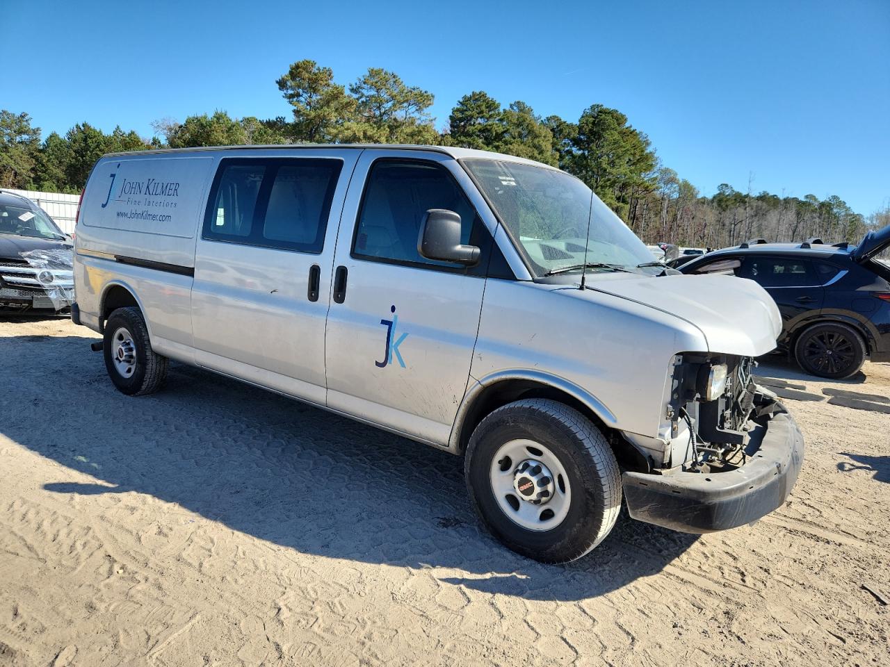 2012 Gmc Savana G2500 Gray vin: 1GTW7GCA8C1166512