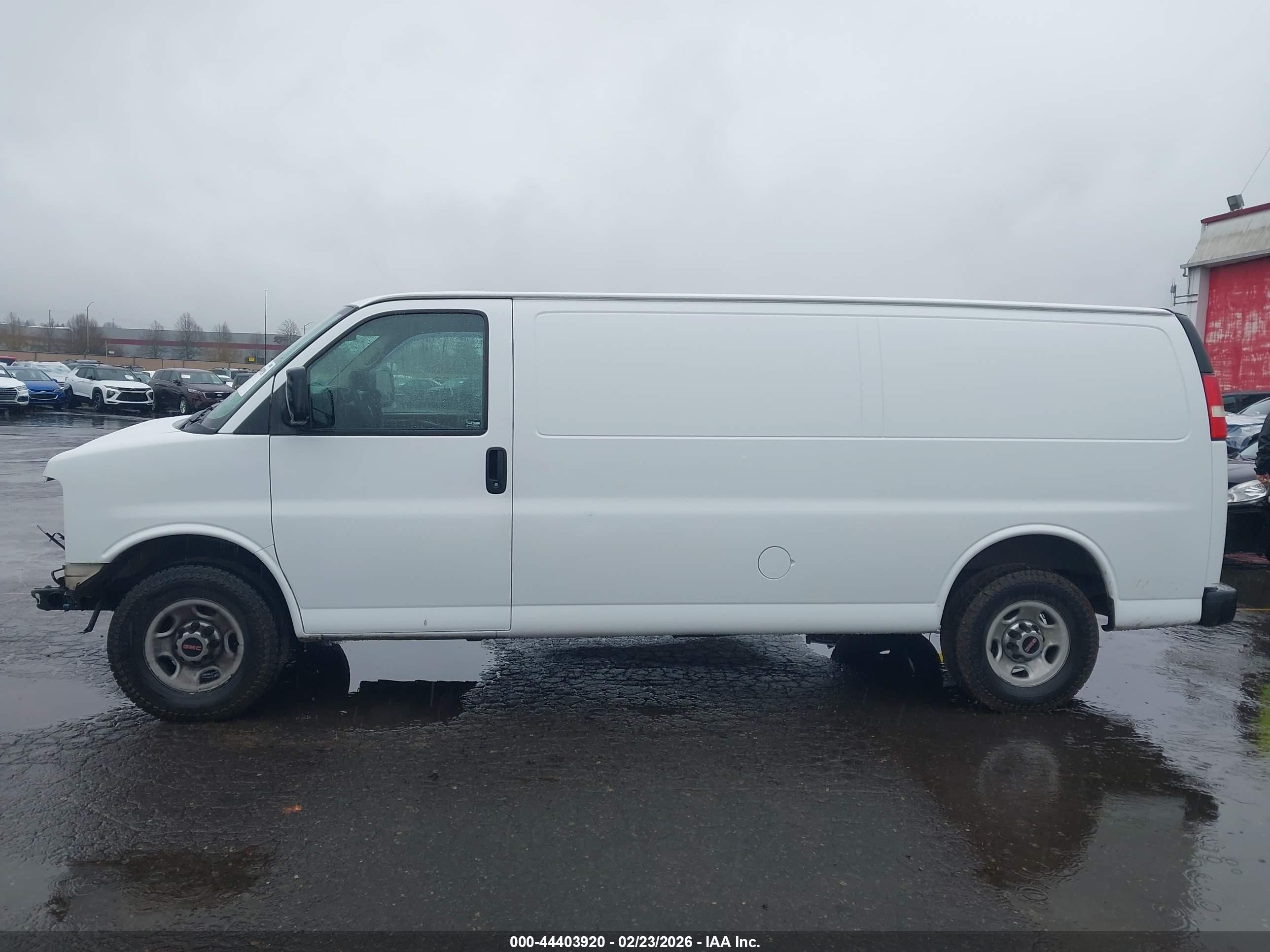 2015 Gmc Savana 2500 Work Van White vin: 1GTW7GCF8F1275133